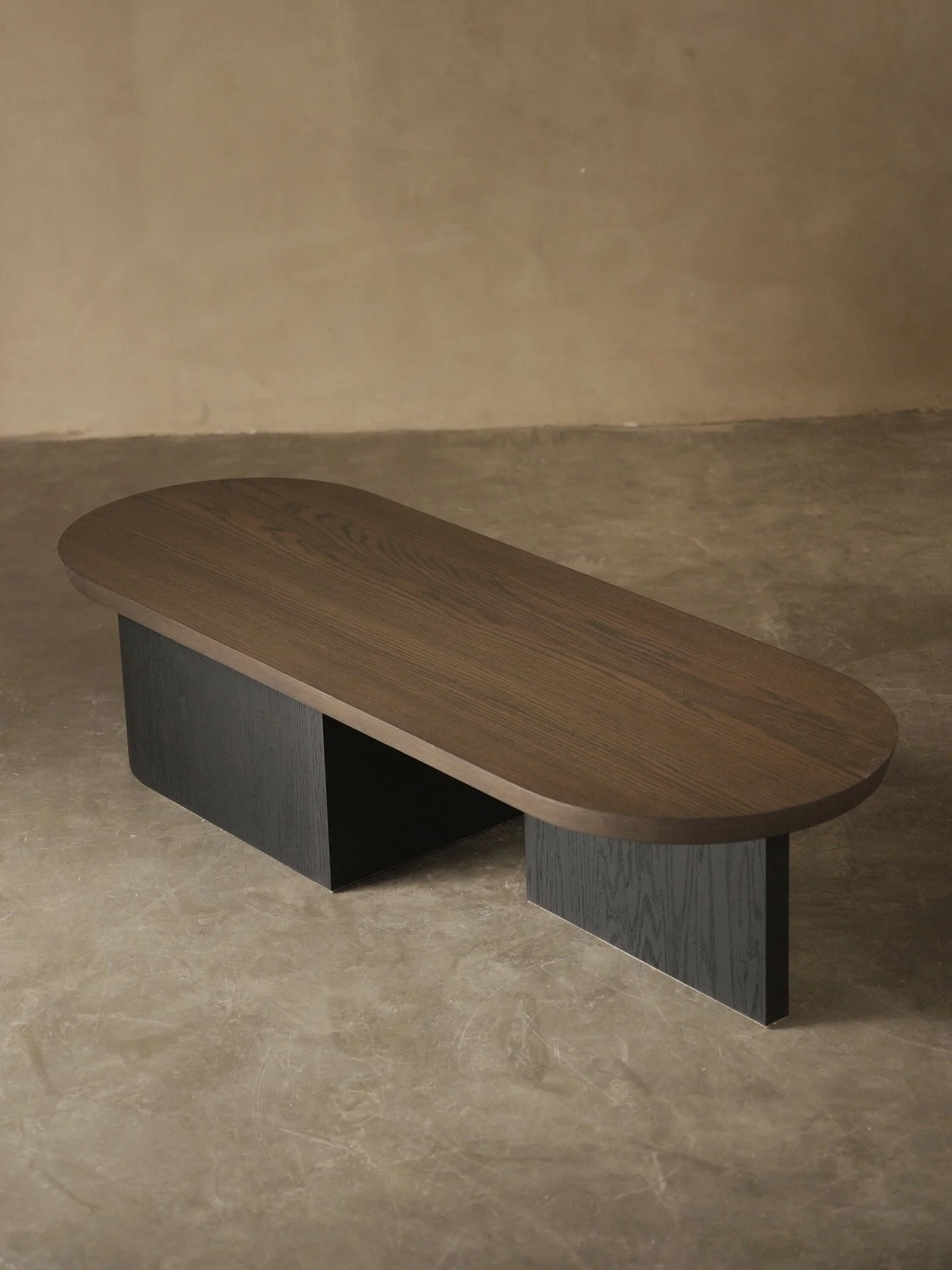 In a living room, the Fundamenta coffee table anchors the seating with a low, deliberate surface that holds the room together.

Custom dimensions available &mdash; sales@nono.mx 
#nonofurniture #joelescalona #mexicandesign #furnituredesign