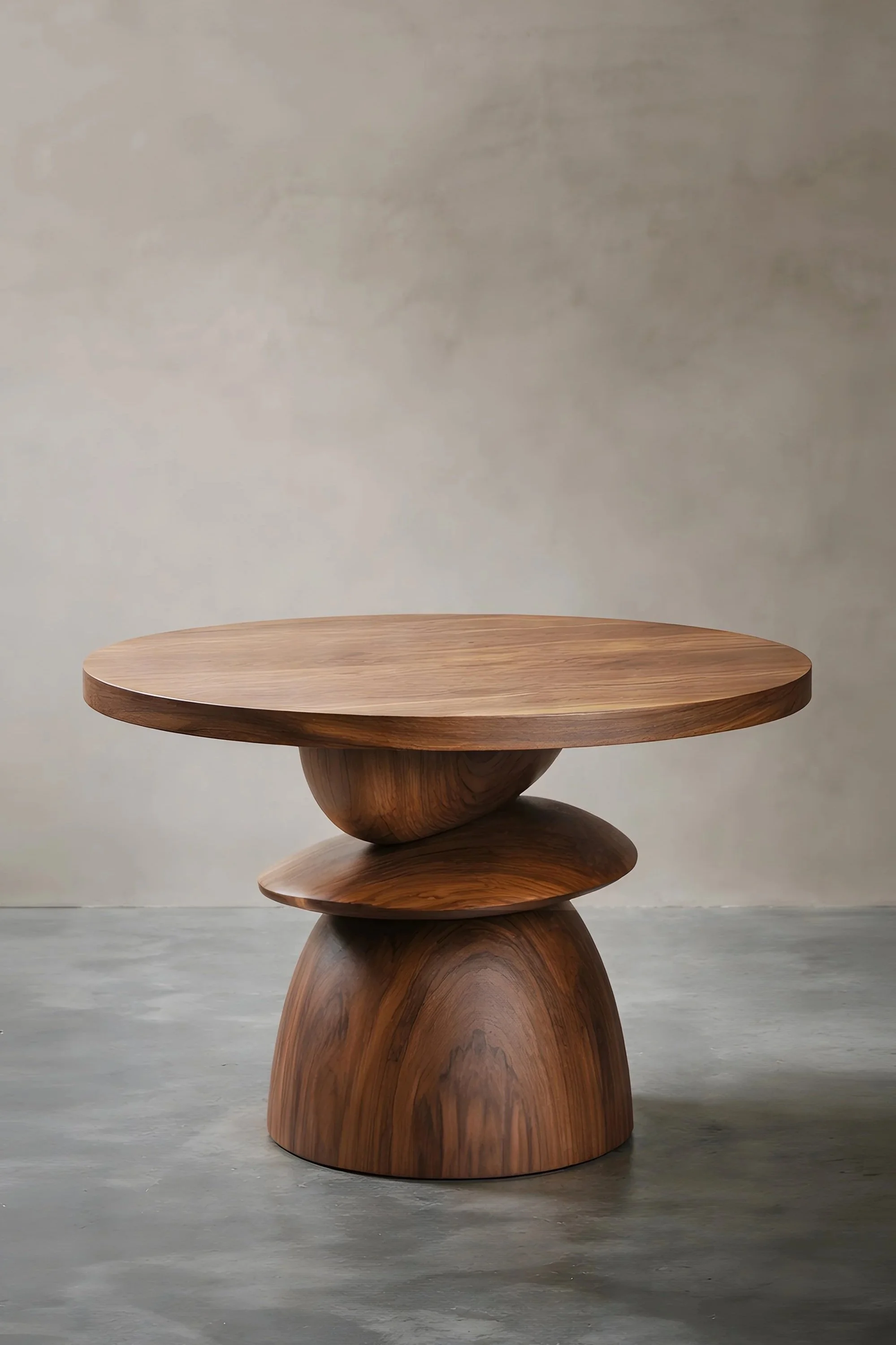 Socle 24 Table in Walnut