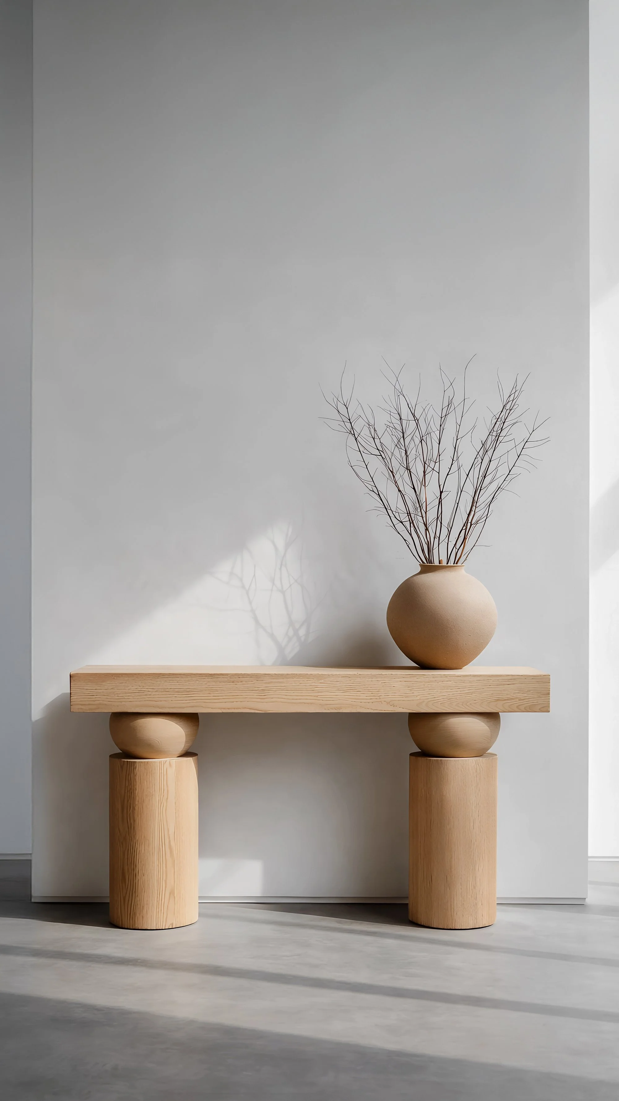 Socle No3 Hallway Table by NONO in Solid Wood — 4.jpg