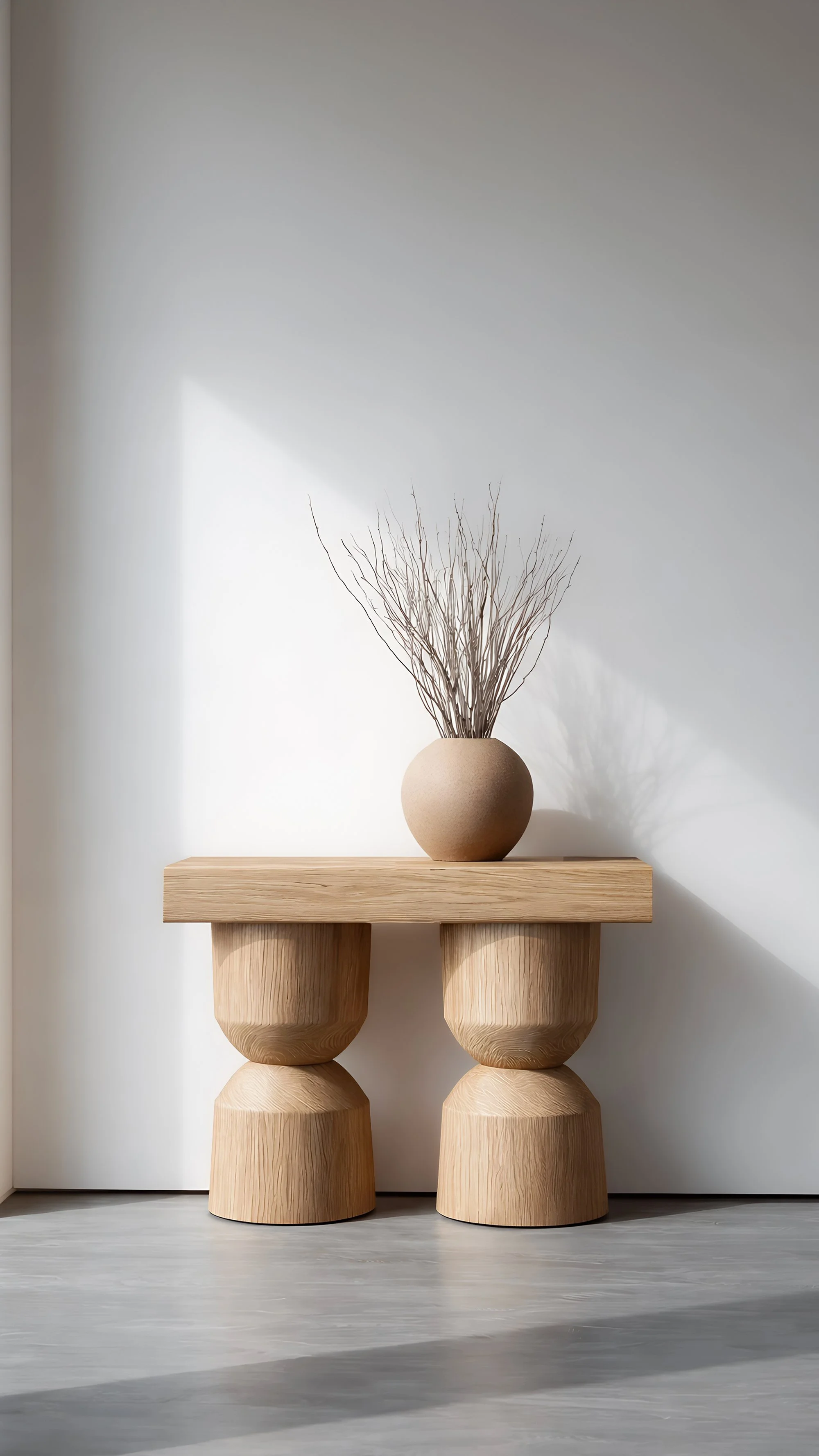 Socle No15 Sculptural Table by NONO in Solid Wood — 4.jpg