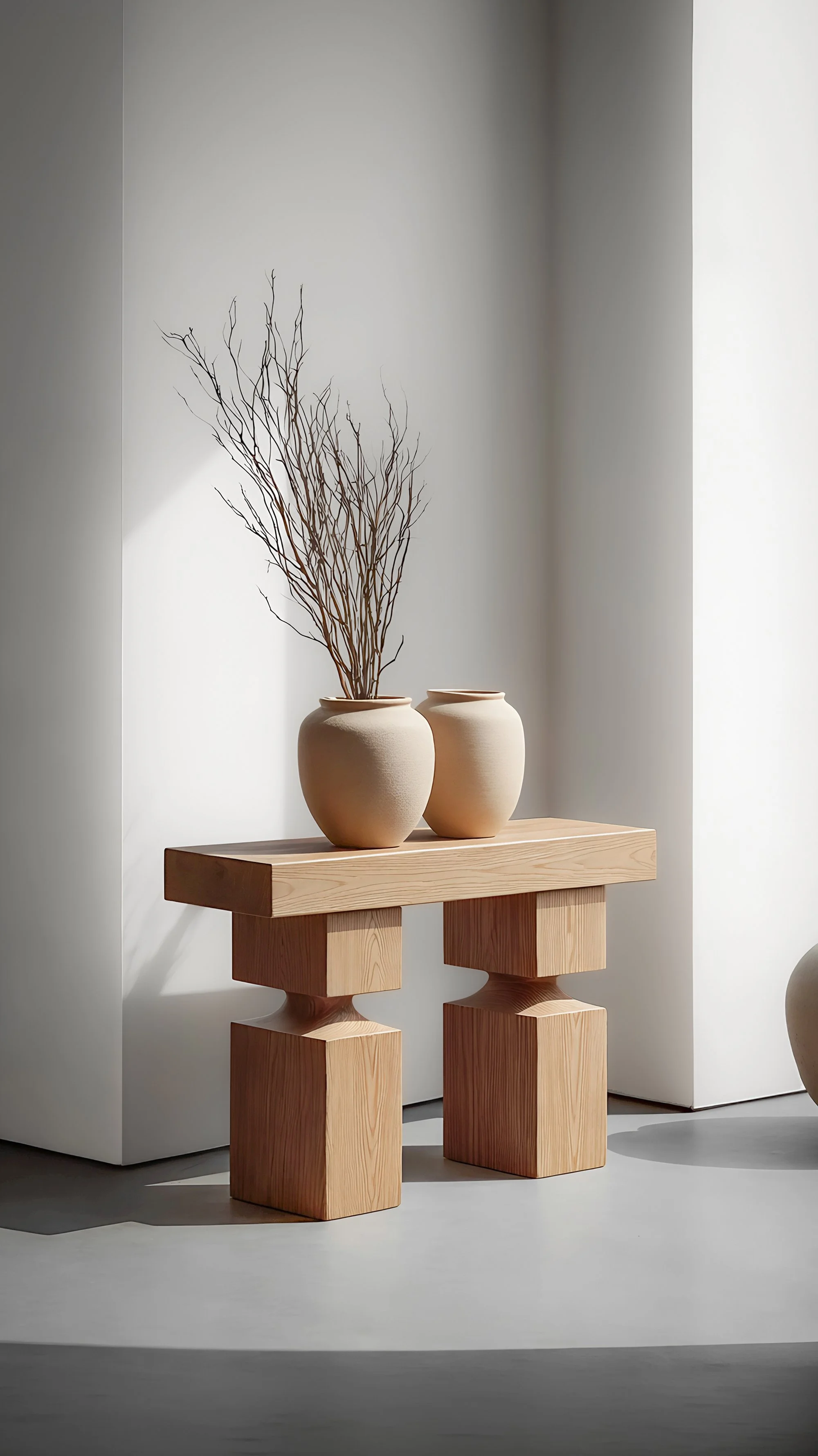 Socle No25 Sofa Table by NONO in Solid Wood —2.jpg