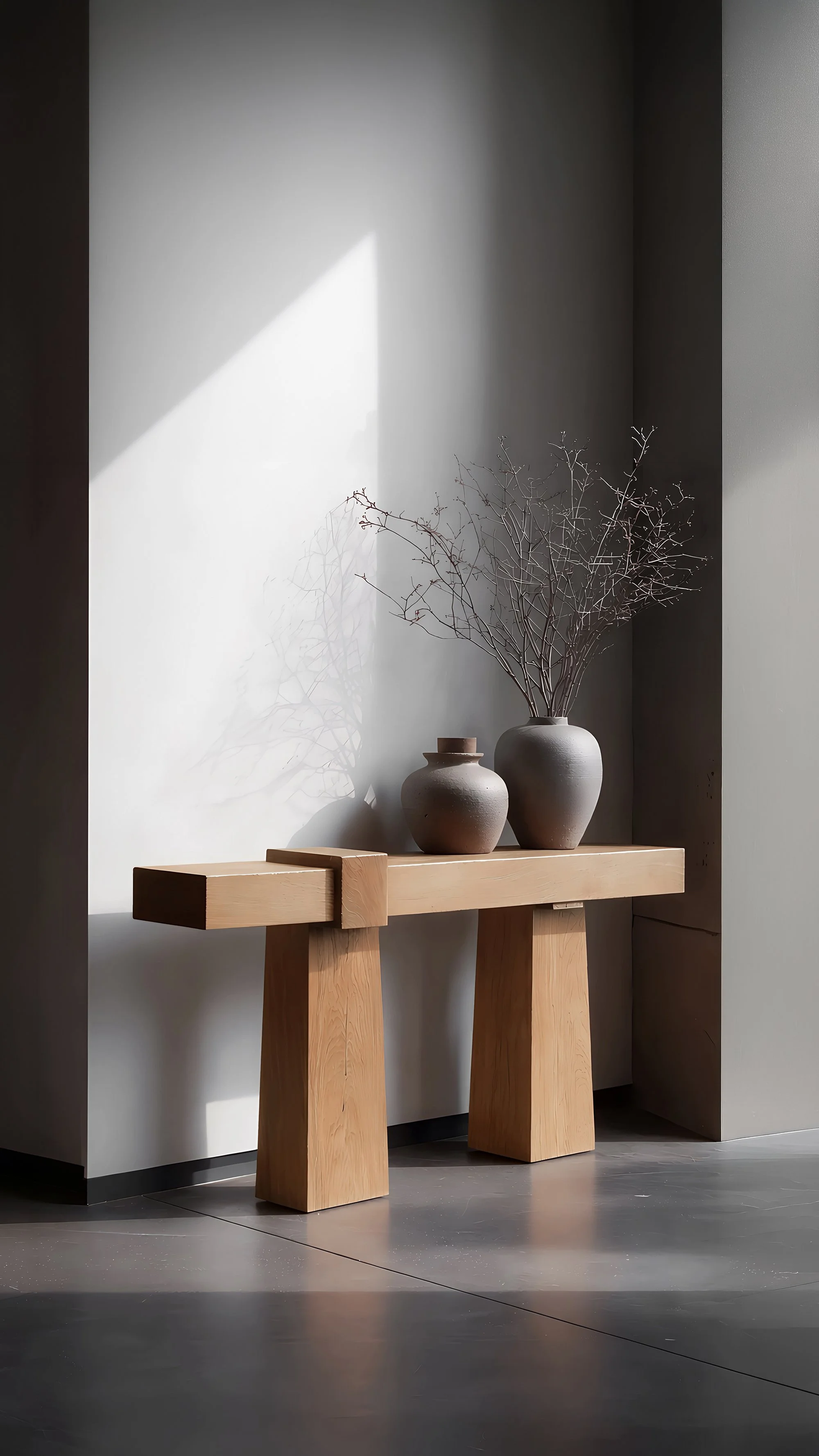Socle No35 Wall Table by NONO in Solid Wood — 2.jpg