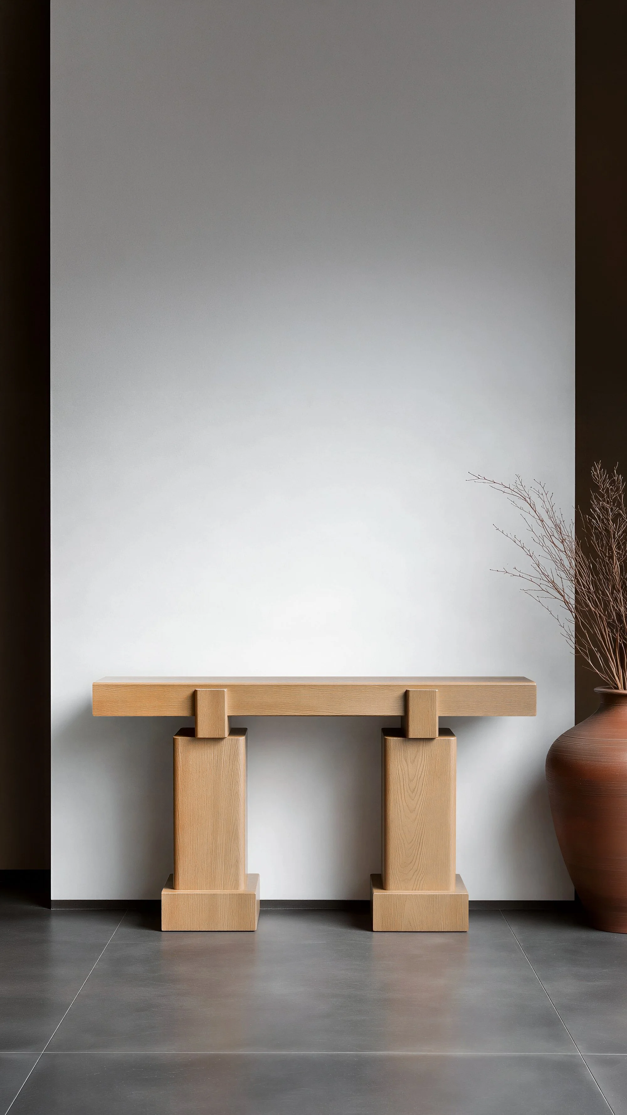 Socle No39 Architectural Console by NONO in Solid Wood — 4.jpg