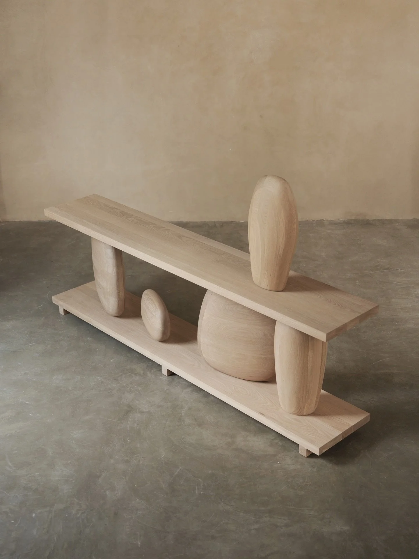 The Sereno sideboard is built in solid wood, pairing a light structural frame with individually carved pebble elements.

www.nono.mx 
#nonofurniture #contemporaryfurniture #designcollector #madeinmexico