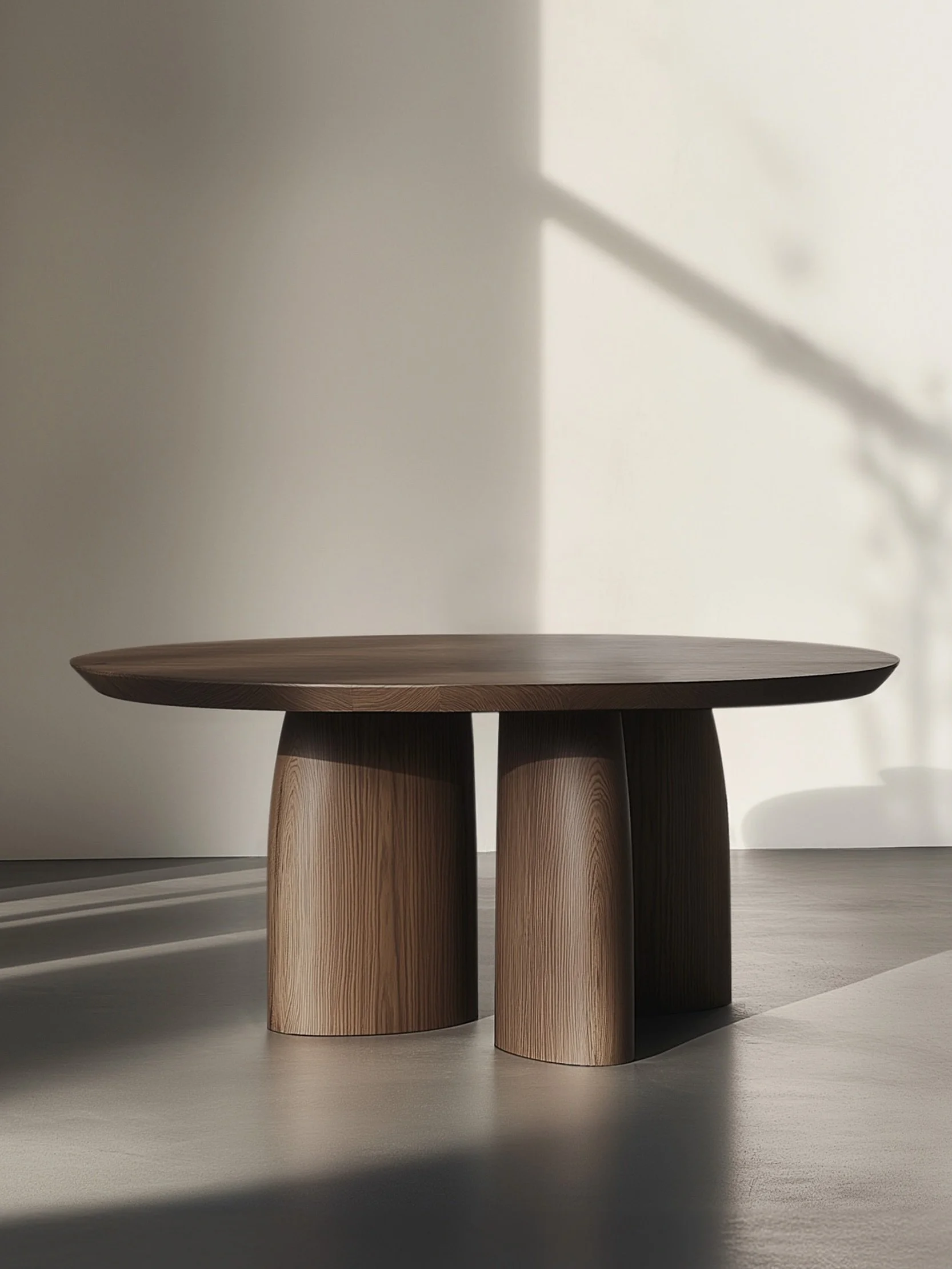 The Scarpa dining table anchors an open-plan living and dining area, defining the room without relying on partitions.

Where furniture becomes sculpture. www.nono.mx 
#nonofurniture #contemporaryfurniture #designcollector #madeinmexico