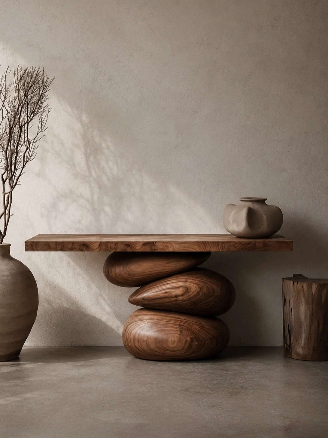 The Elefante console suggests a sculptural totem, giving vertical emphasis to otherwise horizontal compositions.

Made to order, ships worldwide. sales@nono.mx 
#nonofurniture #luxuryfurniture #hospitalitydesign #contemporarydesign