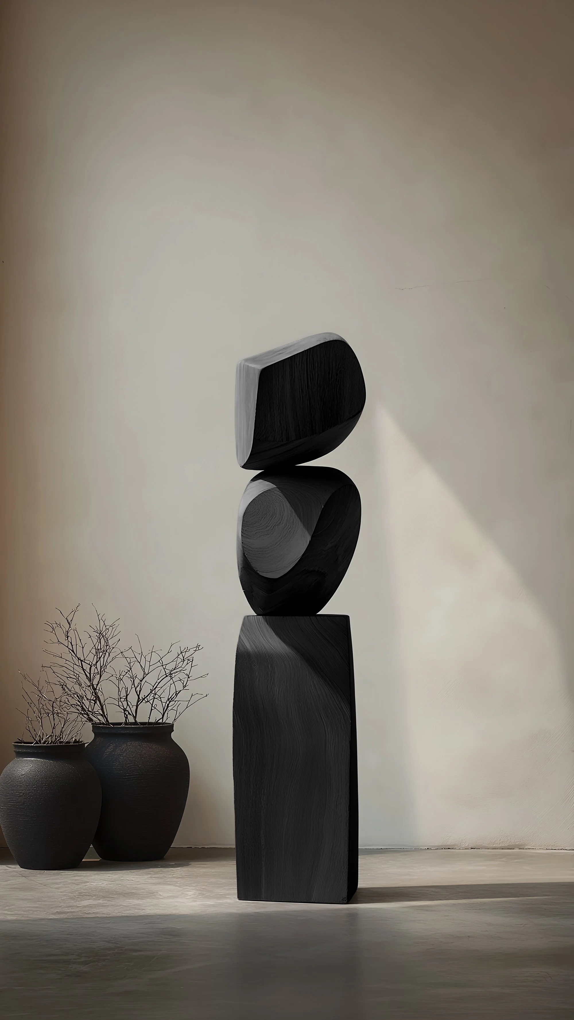 Modern Light Wood Sculpture by NONO Still Stand No120 Collection — 5.jpg