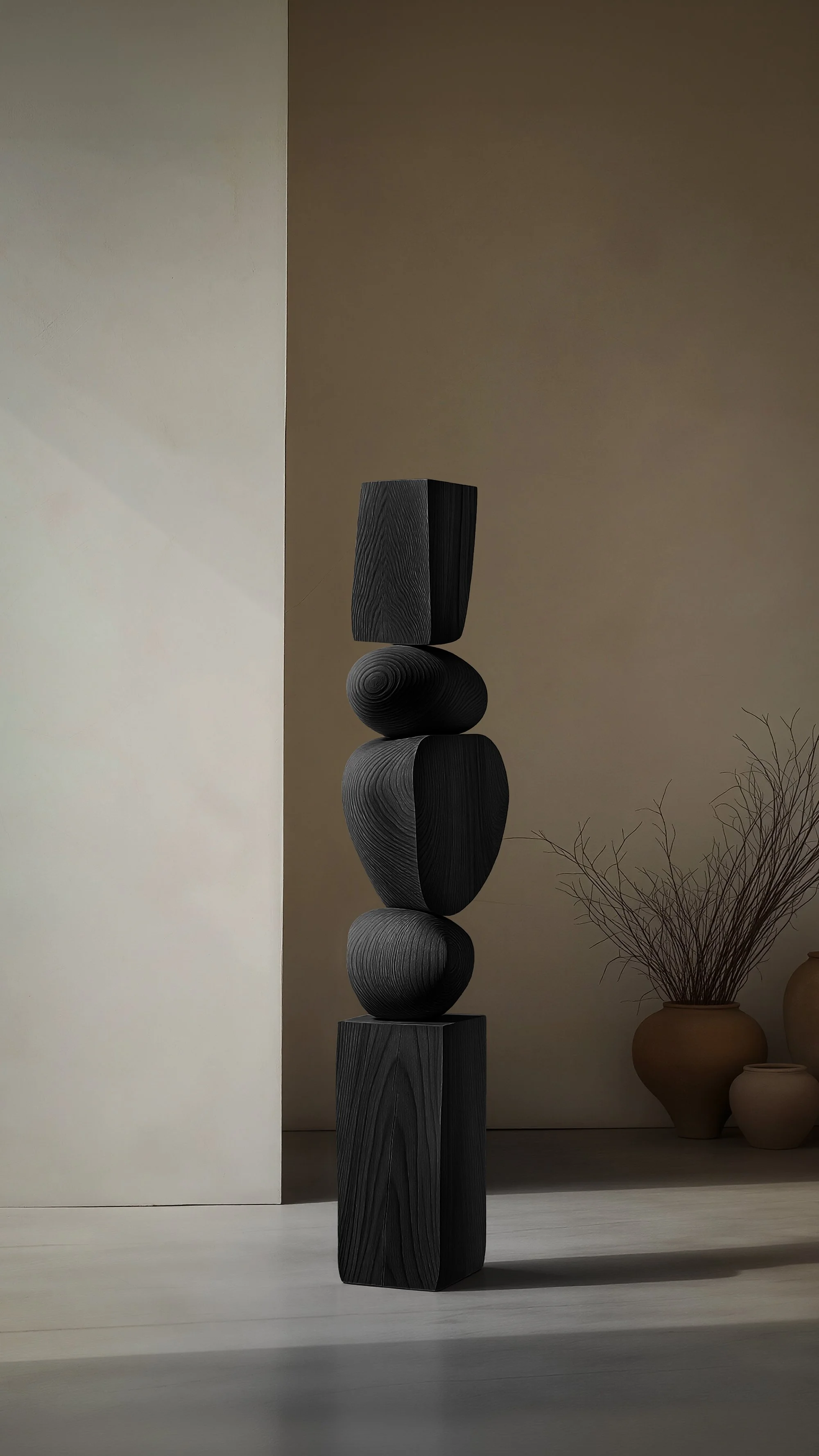 Elegant Biomorphic Sculpture by Joel Escalona Still Stand No122 — 5.jpg