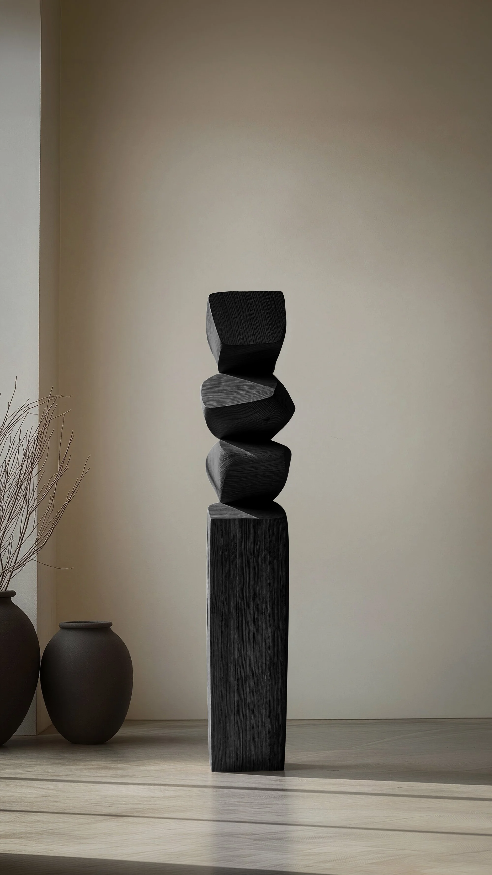 Modern Organic Wood Sculpture by Joel Escalona Still Stand No144 — 5.jpg