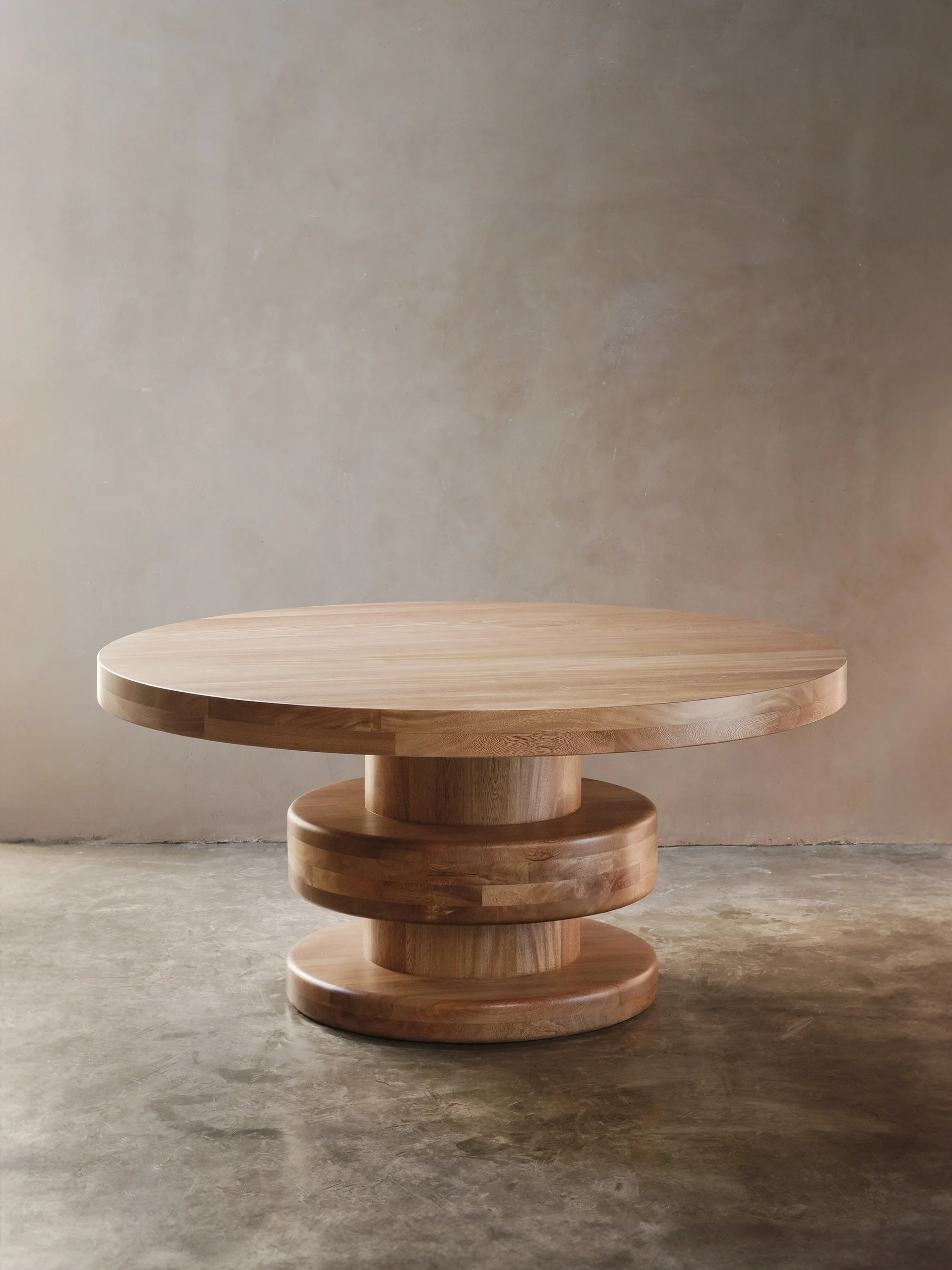 Thin tables make nervous rooms. Socle does the opposite. It brings calm through weight and confidence through wood.

#diningroomdesign #table #furniture