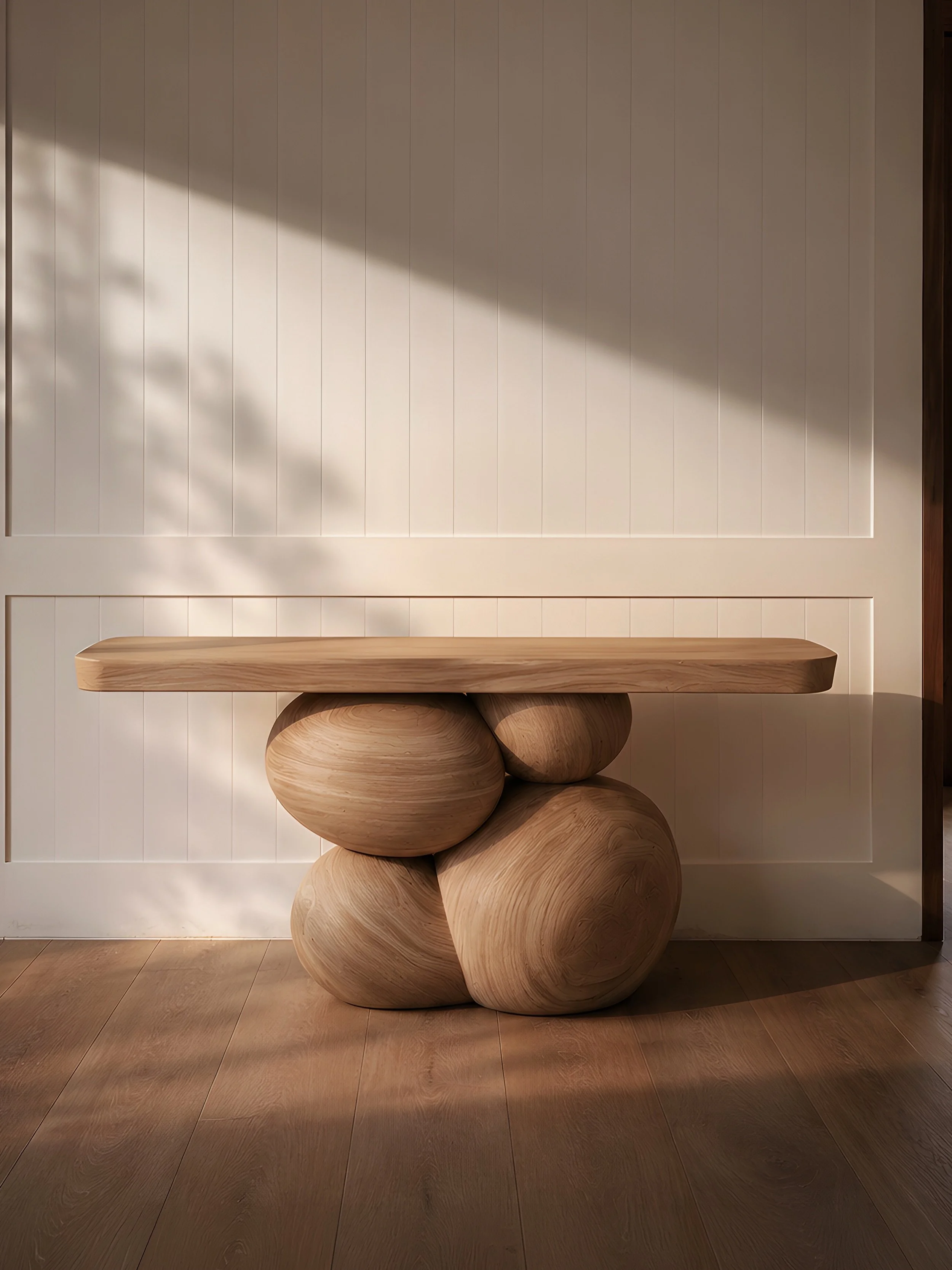 The Elefante Console Table starts with simple geometry, so every line has to stay clean.

#console #woodworking #architecturaldetail