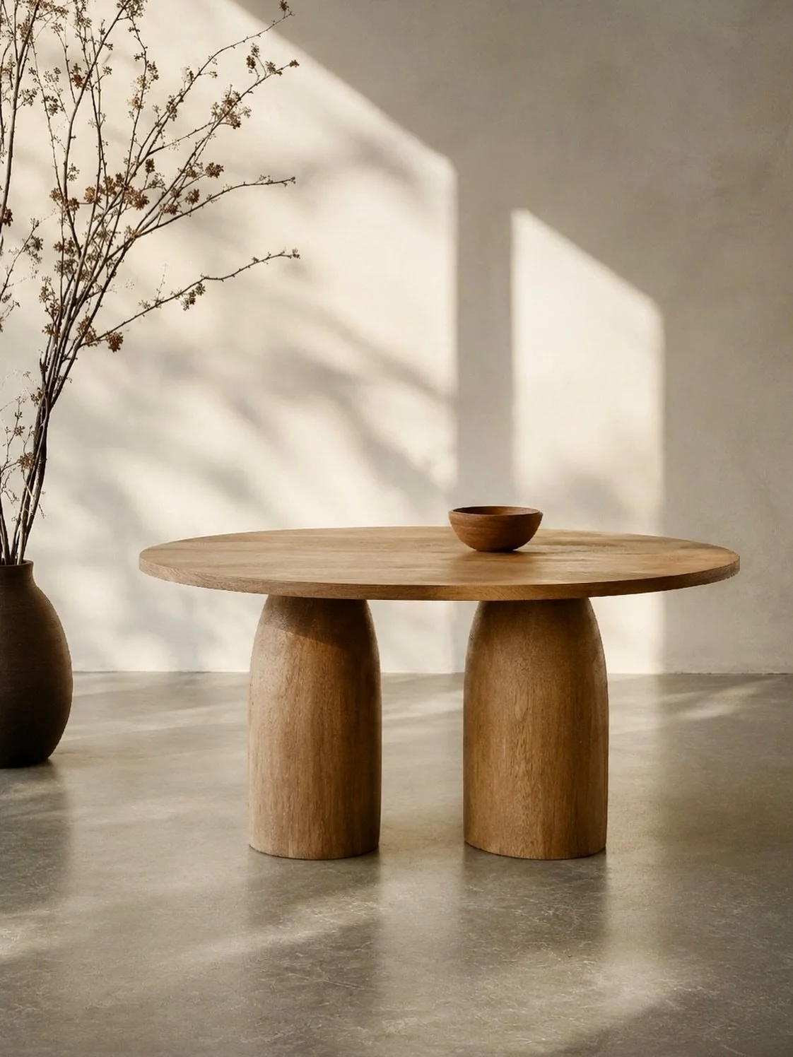 The Scarpa Dining Table balances architectural precision with softer geometry, using slightly curved legs to introduce movement into the composition.

#diningtable #furnituredesign #interiordesign