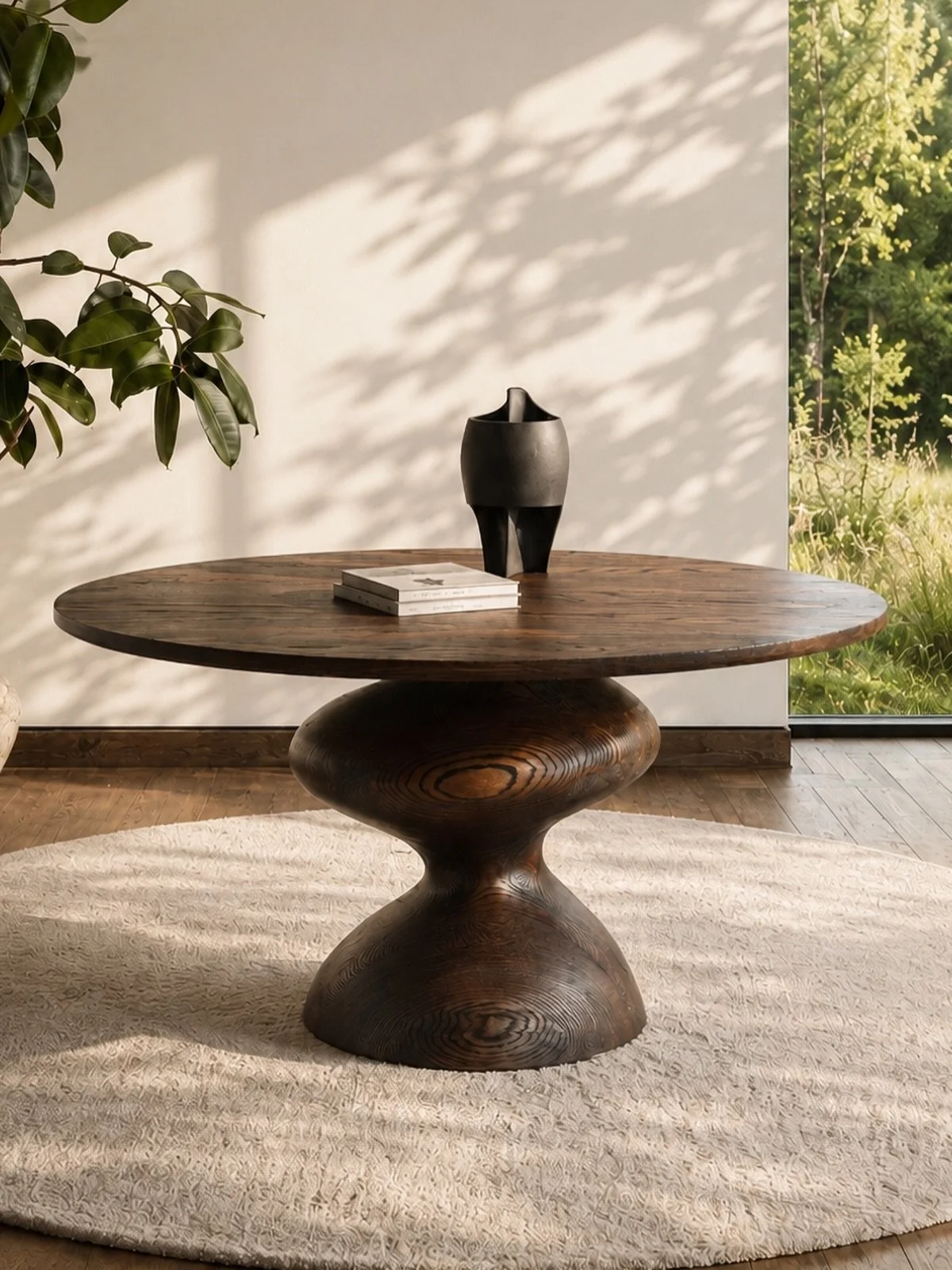 The base of Socle feels instinctive rather than sculptural, with shifting volumes creating tension without turning the table into a gesture of excess.

#diningtable #furnituredesign #designstudio