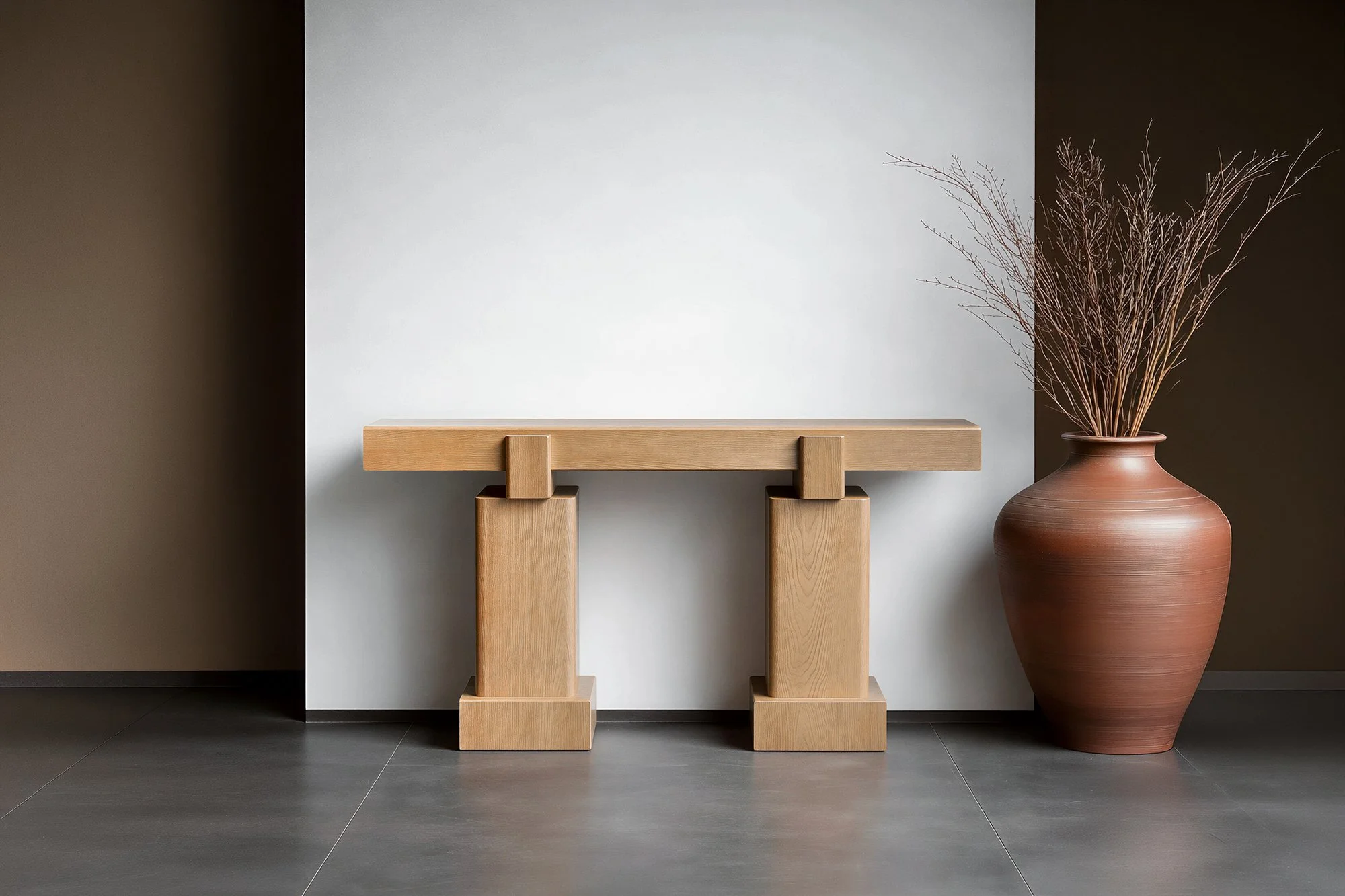 Socle No39 Architectural Console by NONO in Solid Wood — 5.jpg