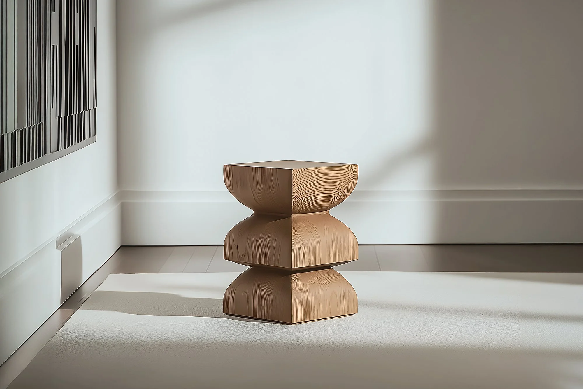 Socle No109 Stool in Solid Wood, Contemporary Furniture by NONO — 2.jpg