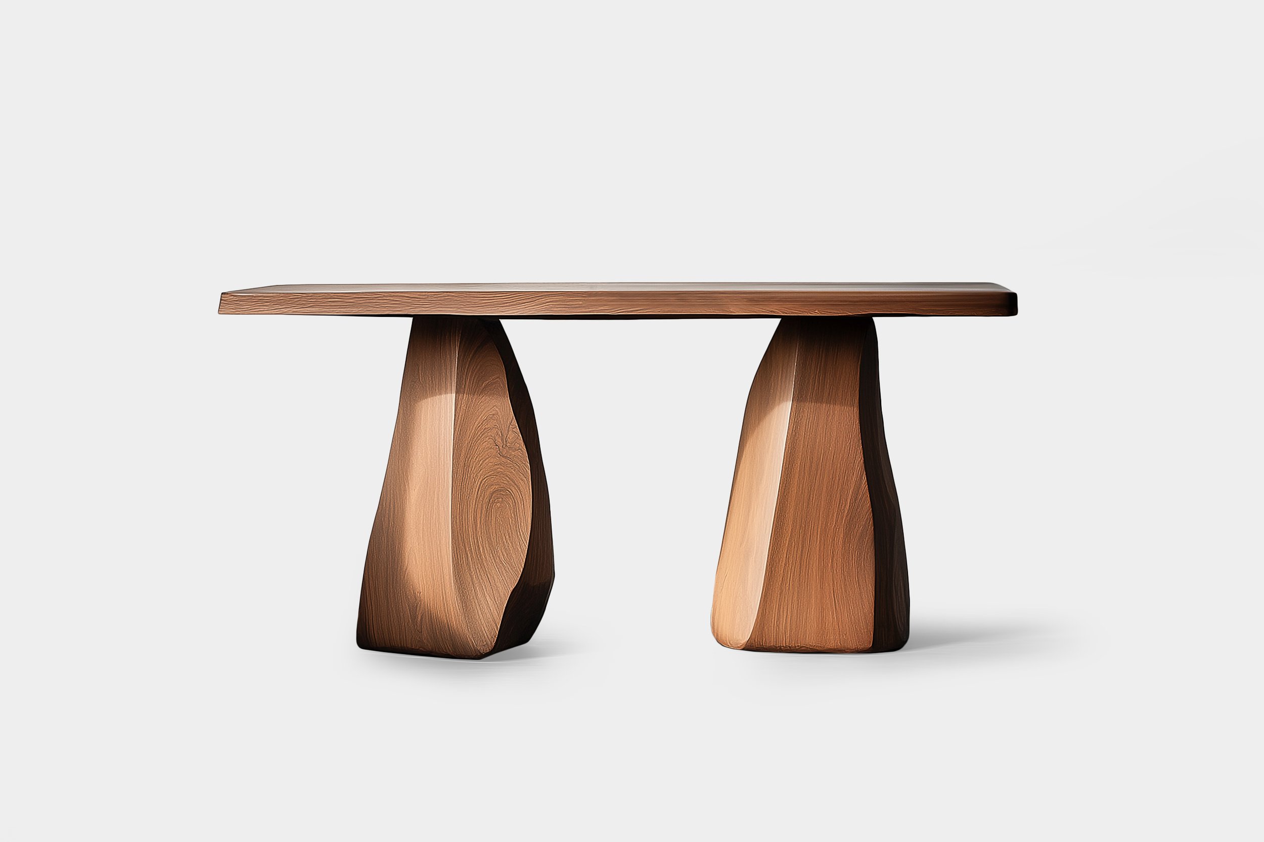 Solace No45 Foyer Table – Fluid Silhouette in Solid Wood, by NONO — 1.jpg