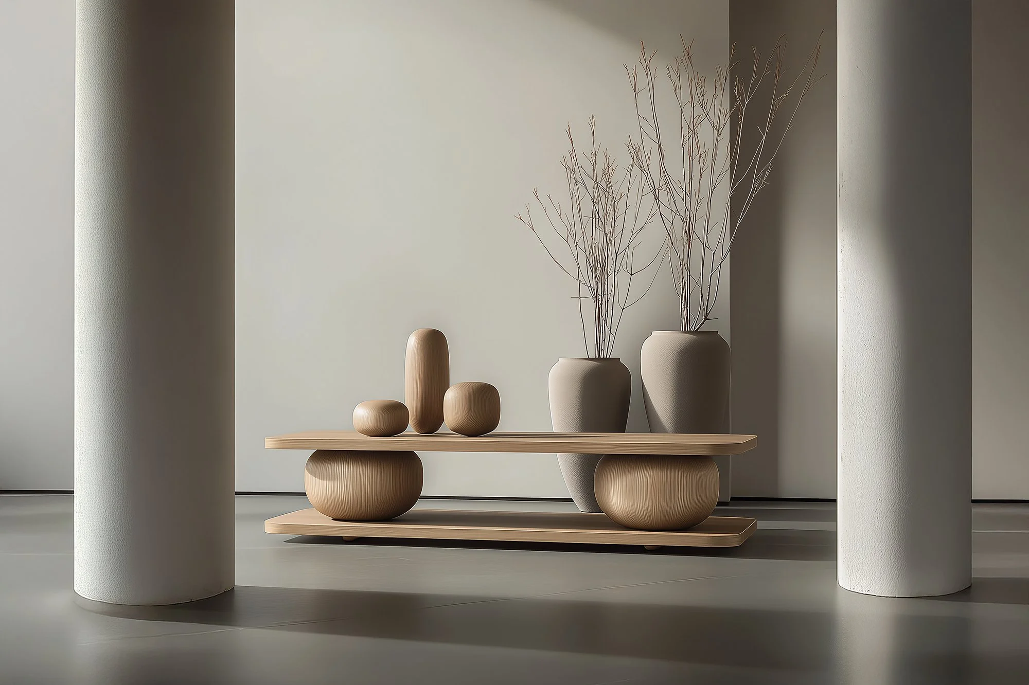 Media Console in Solid Wood, Sereno No30 Contemporary Furniture by NONO — 8.jpg