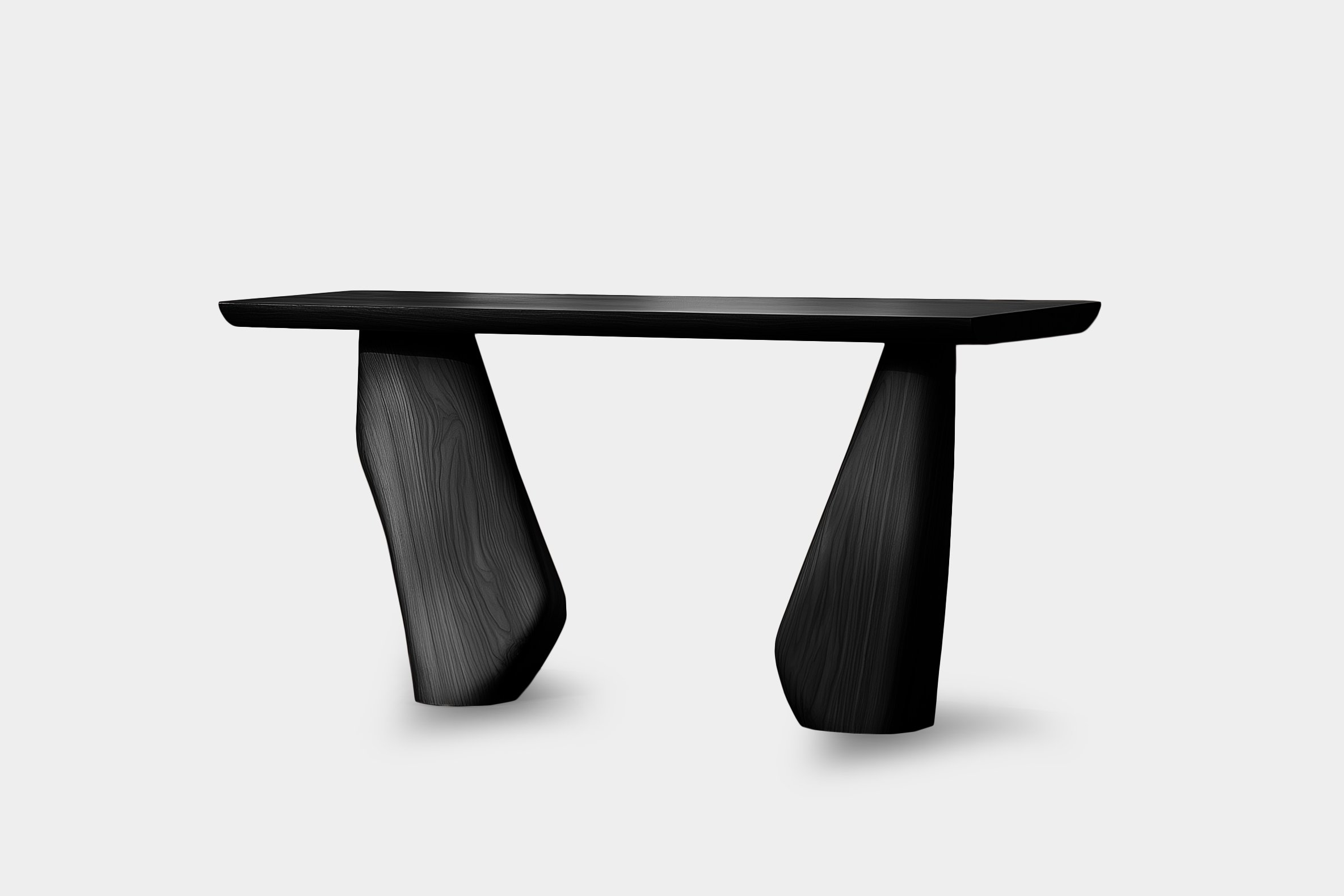 Solace No46 Narrow Table – Stone-Like Legs in Wood, by NONO — 4.jpg