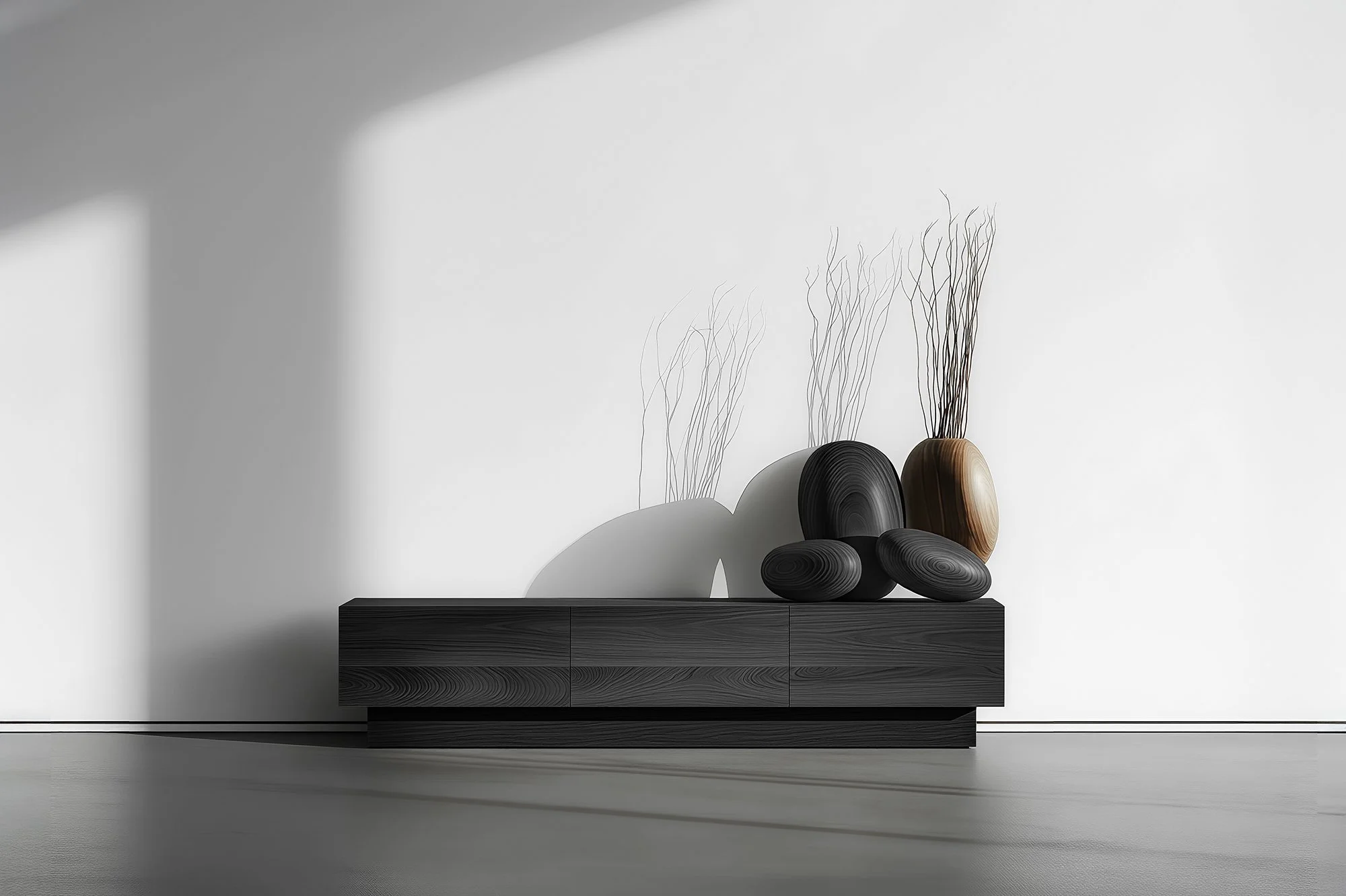 Solid Wood Console Table, Sereno No55 Minimal Design by Joel Escalona — 5.jpg