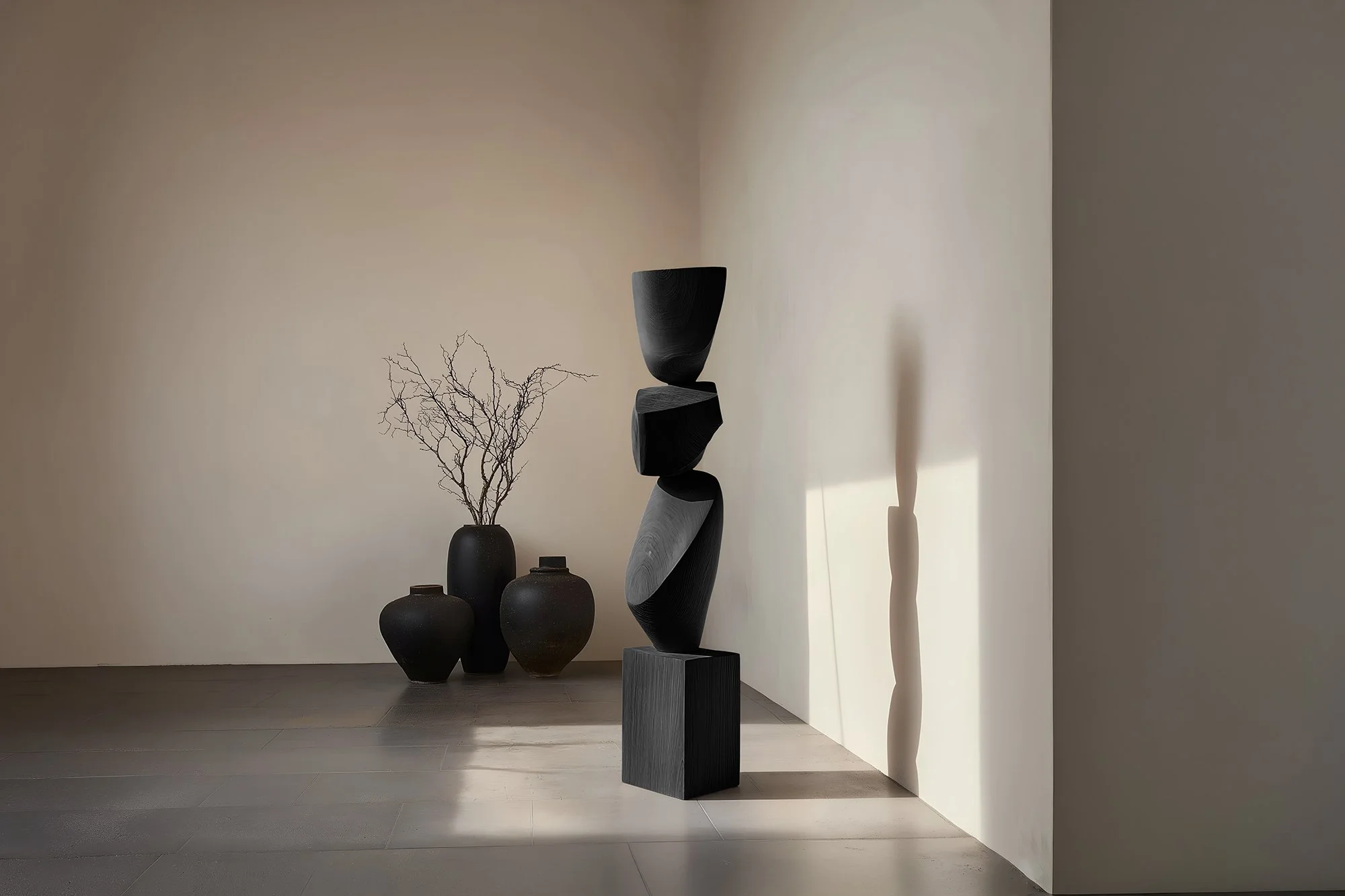 Still Stand No125 Sculptural Carved Wood Totem with Organic Curves — 6.jpg