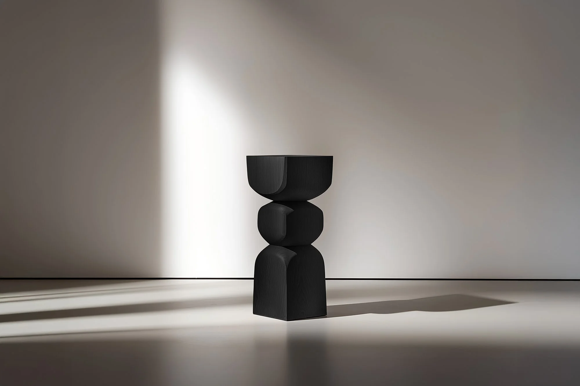 Contemporary Wooden Socle No104 Side Table, Designed by Joel Escalona — 5.jpg