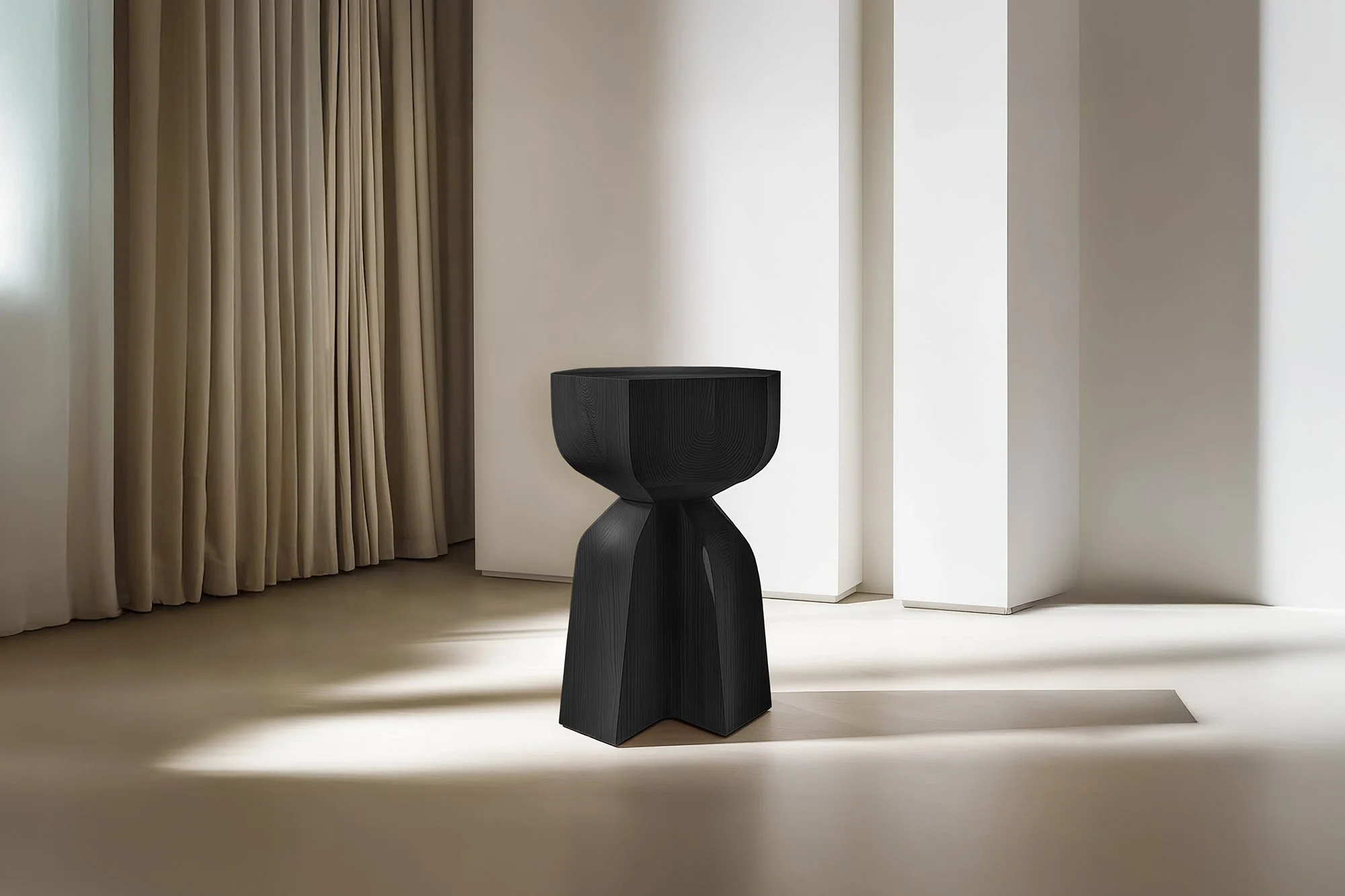 Socle No95 Nightstand, Contemporary Wooden Furniture by NONO — 5.jpg