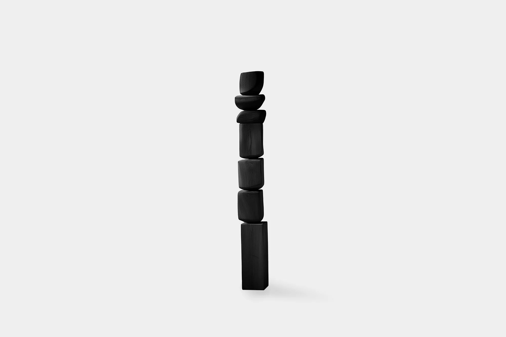 Abstract Light Oak Standing Totem by NONO Still Stand No134 — 4.jpg