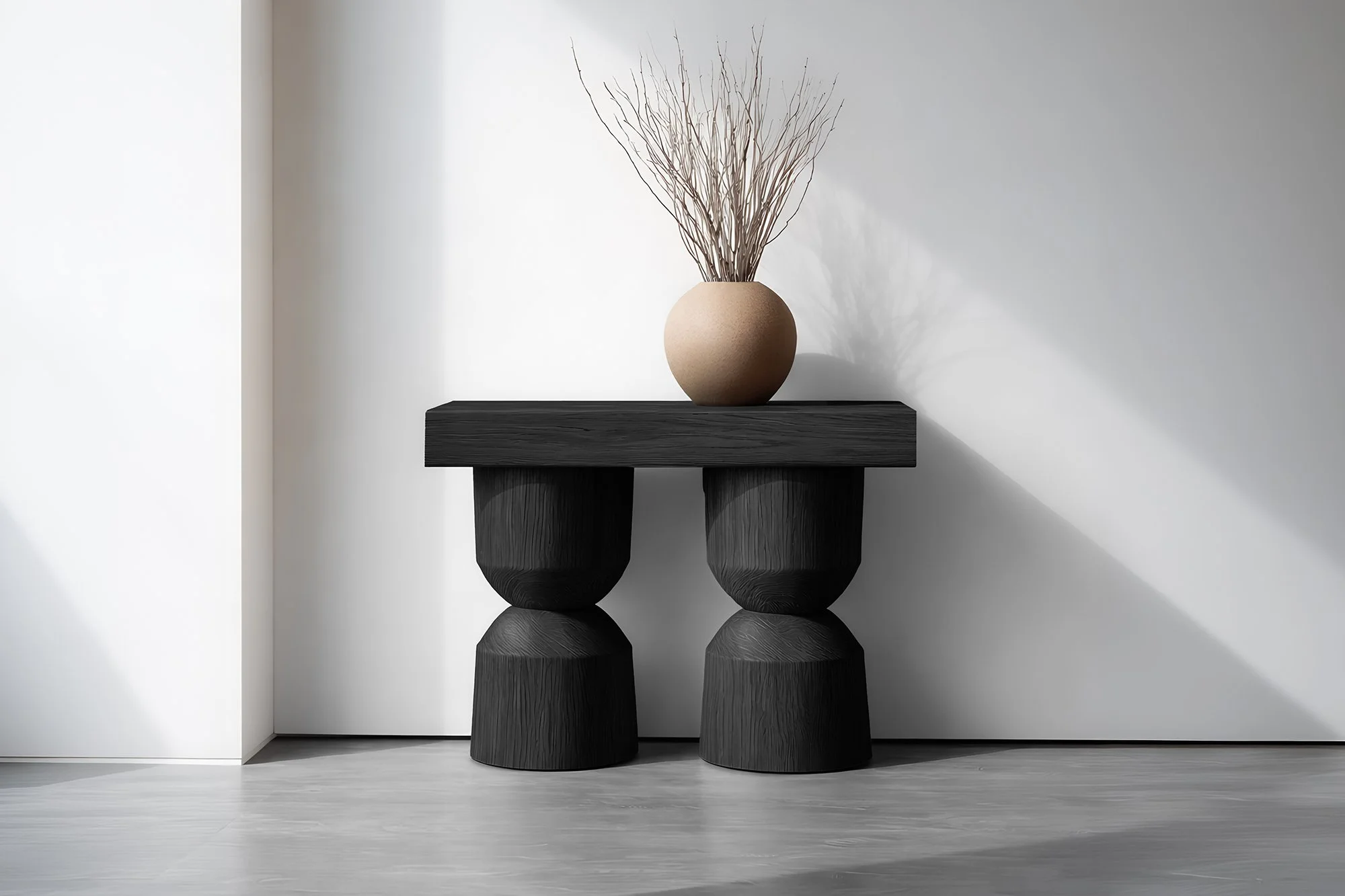 Socle No15 Sculptural Table by NONO in Solid Wood — 10.jpg