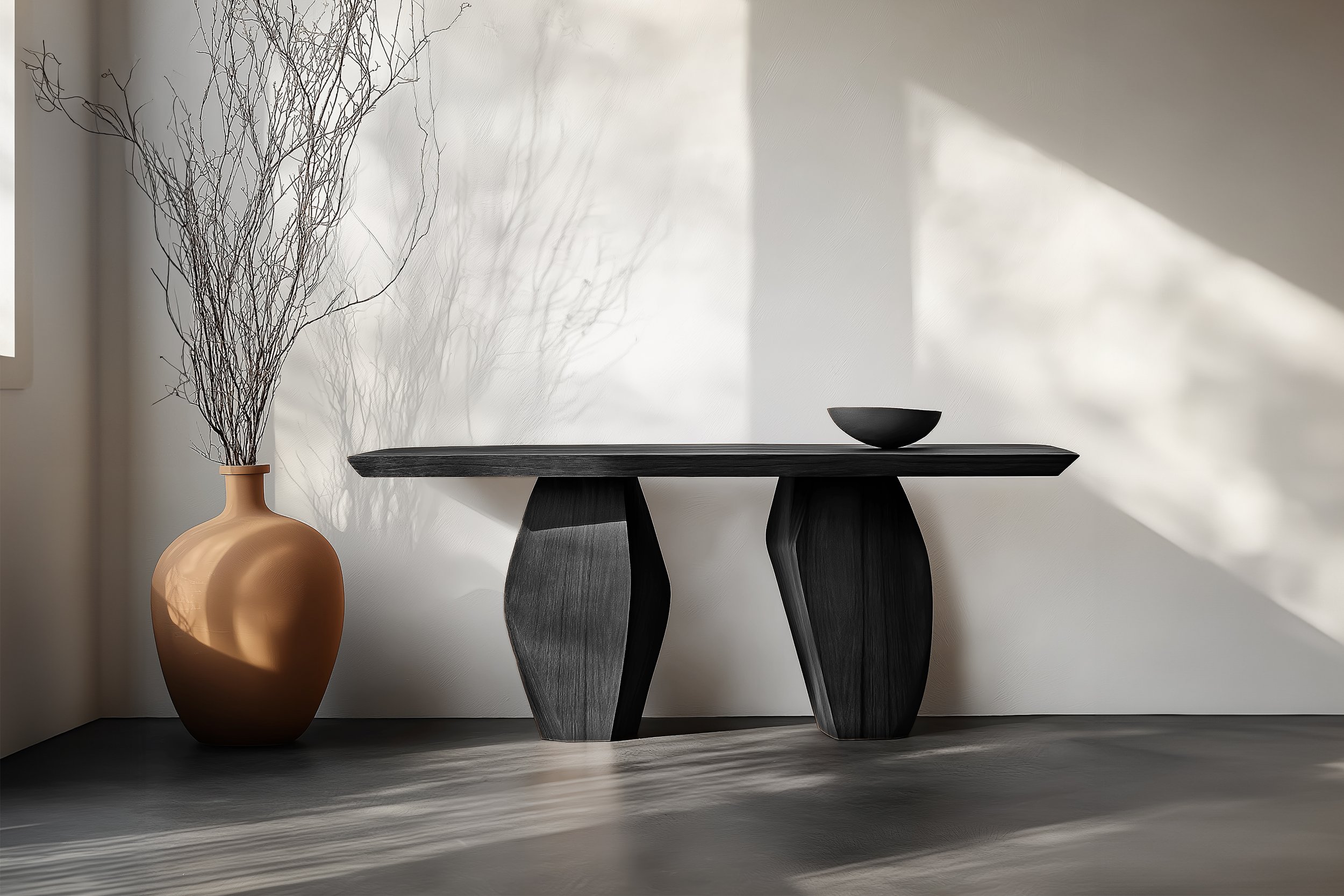 Solace No32 Console Table – Organic Sculpture in Wood, by NONO — 5.jpg