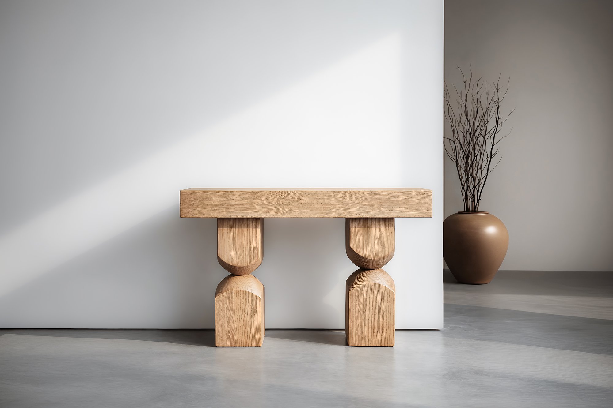 Socle No1 Architectural Console by NONO in Solid Wood — 5.jpg