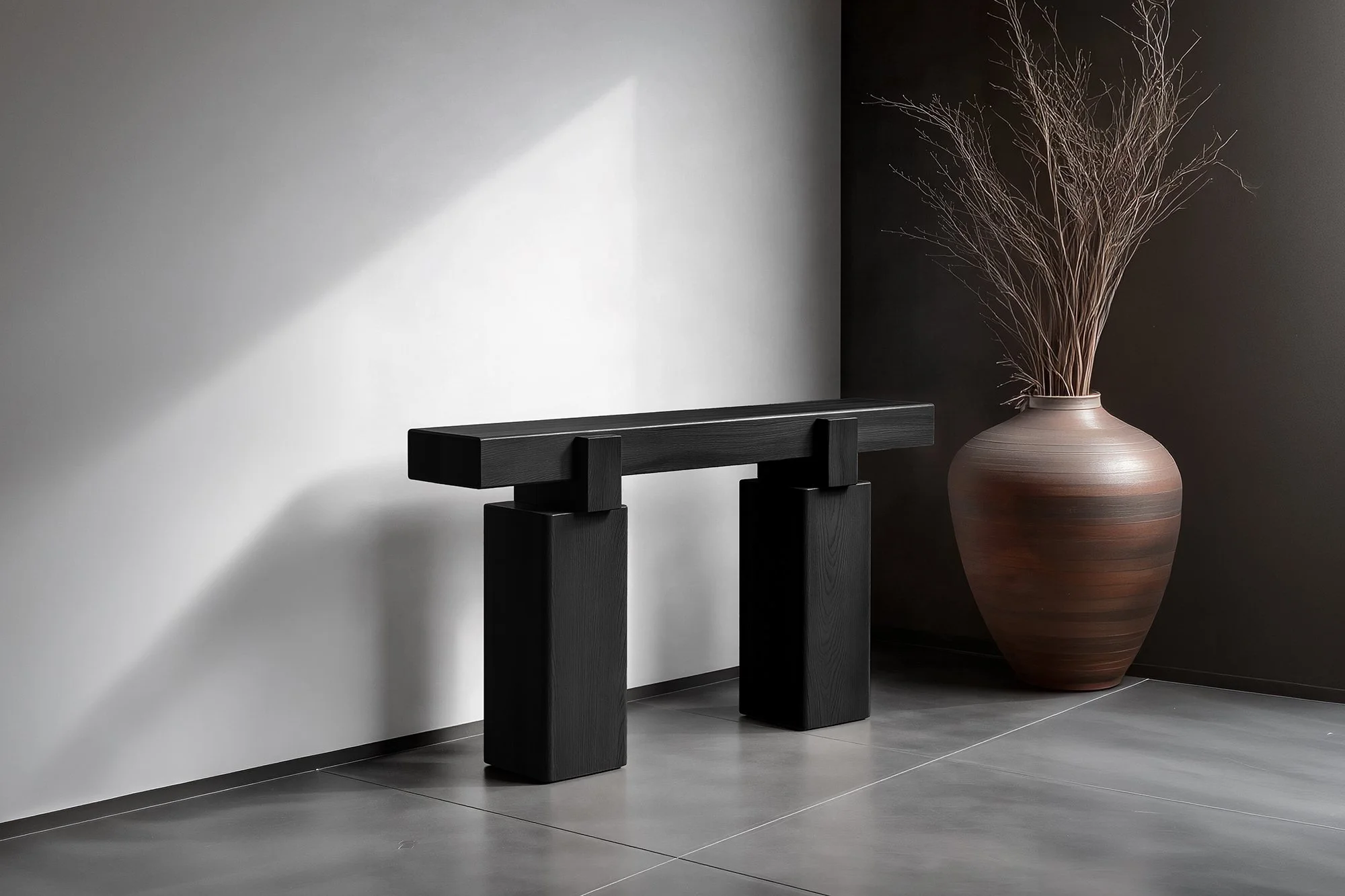 Socle No39 Architectural Console by NONO in Solid Wood — 8.jpg