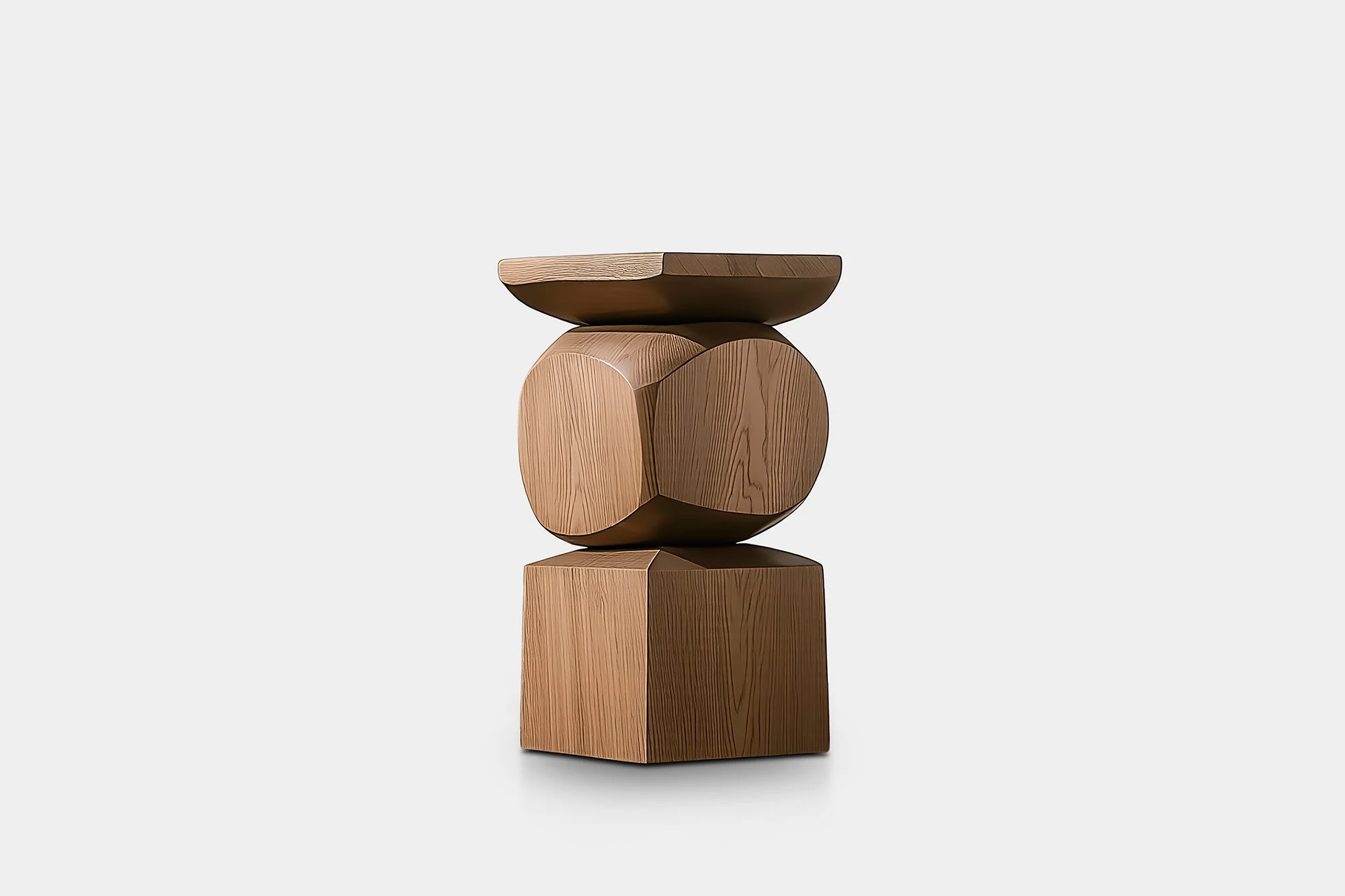 Modern Wooden Nightstand Socle No114, Designed by Joel Escalona — 1.jpg