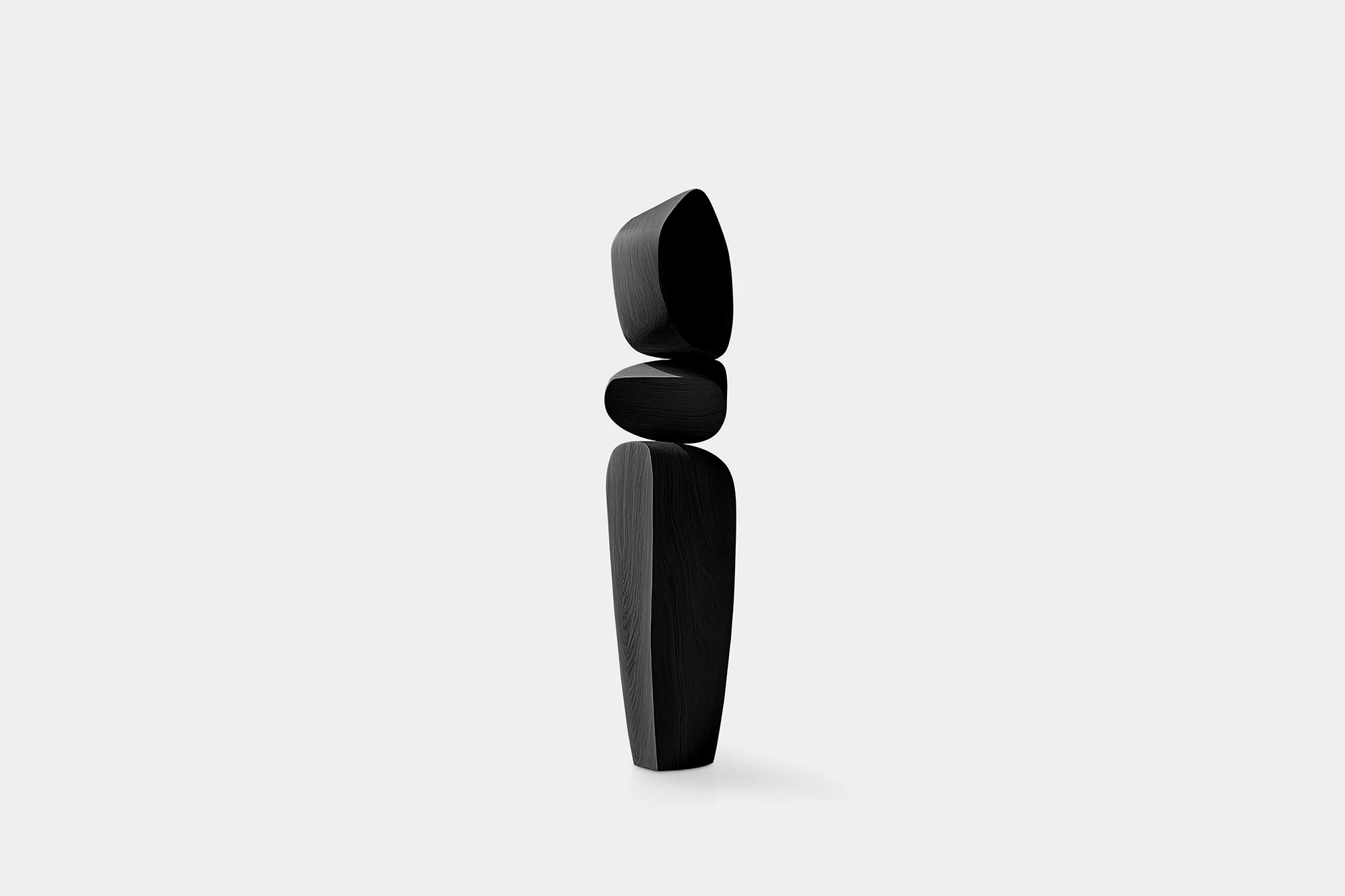 Still Stand No107 Modern Standing Totem in Light Solid Wood Design — 4.jpg