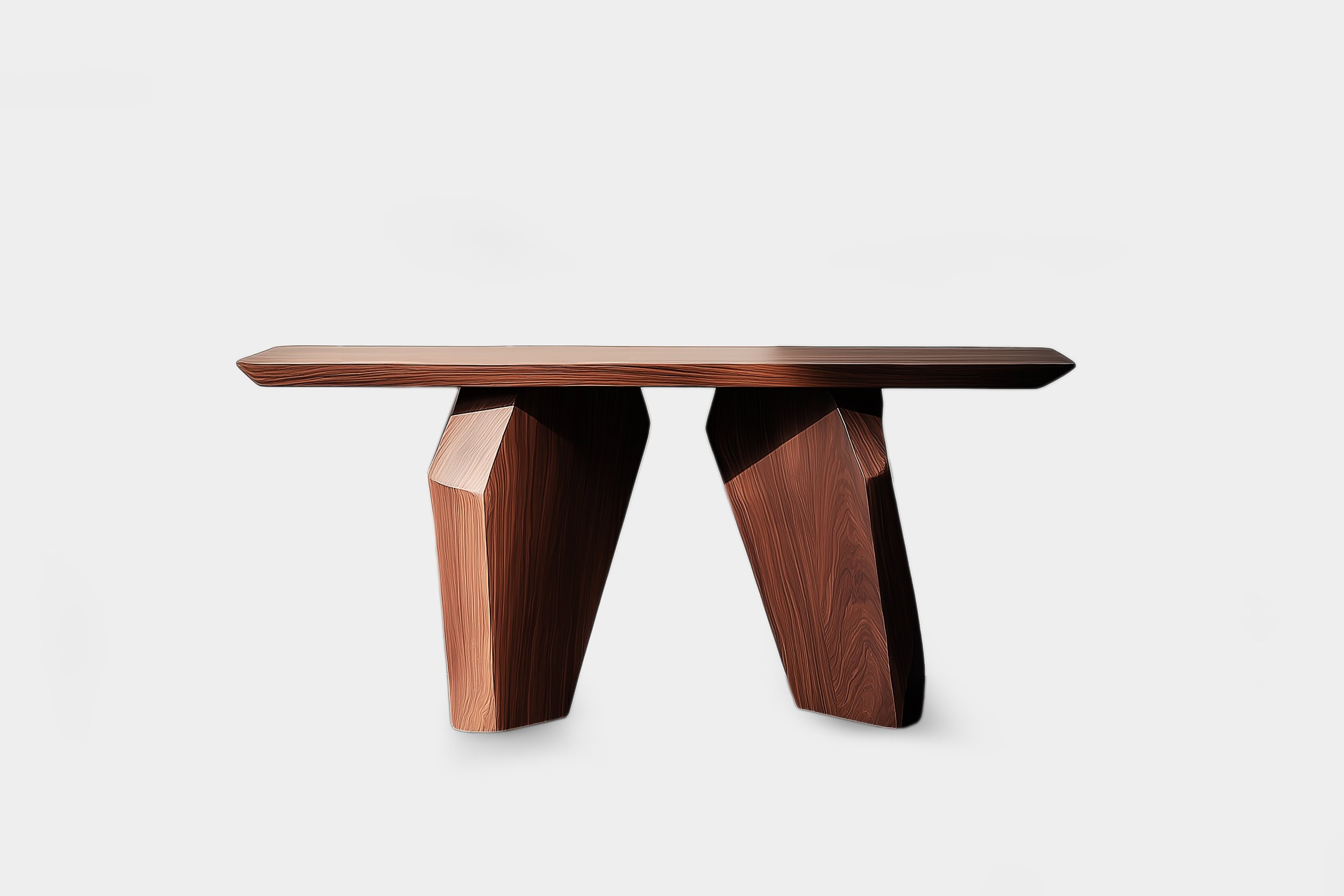 Solace No11 Entry Table – Biomorphic Form in Solid Wood, by NONO — 1.jpg