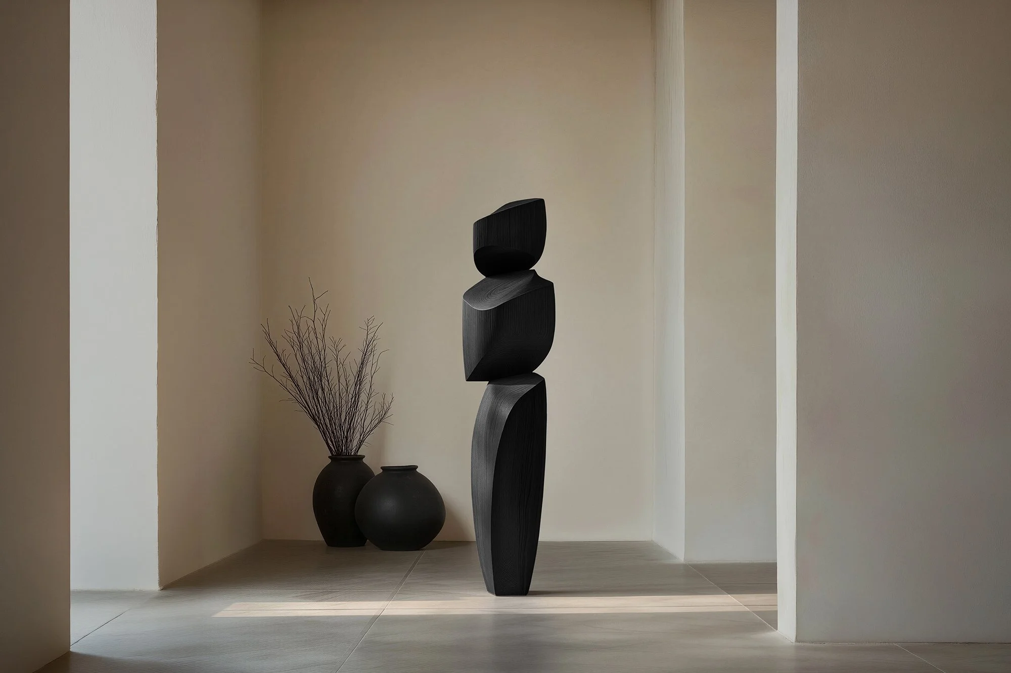 Abstract Biomorphic Oak Sculpture by NONO Still Stand No146 — 6.jpg