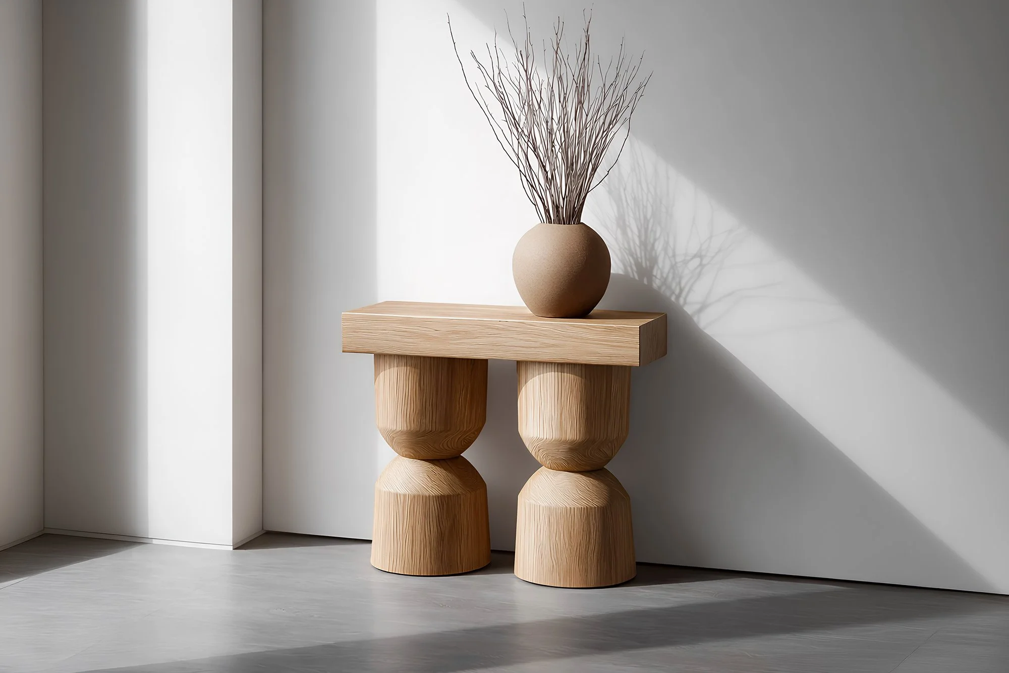 Socle No15 Sculptural Table by NONO in Solid Wood — 3.jpg