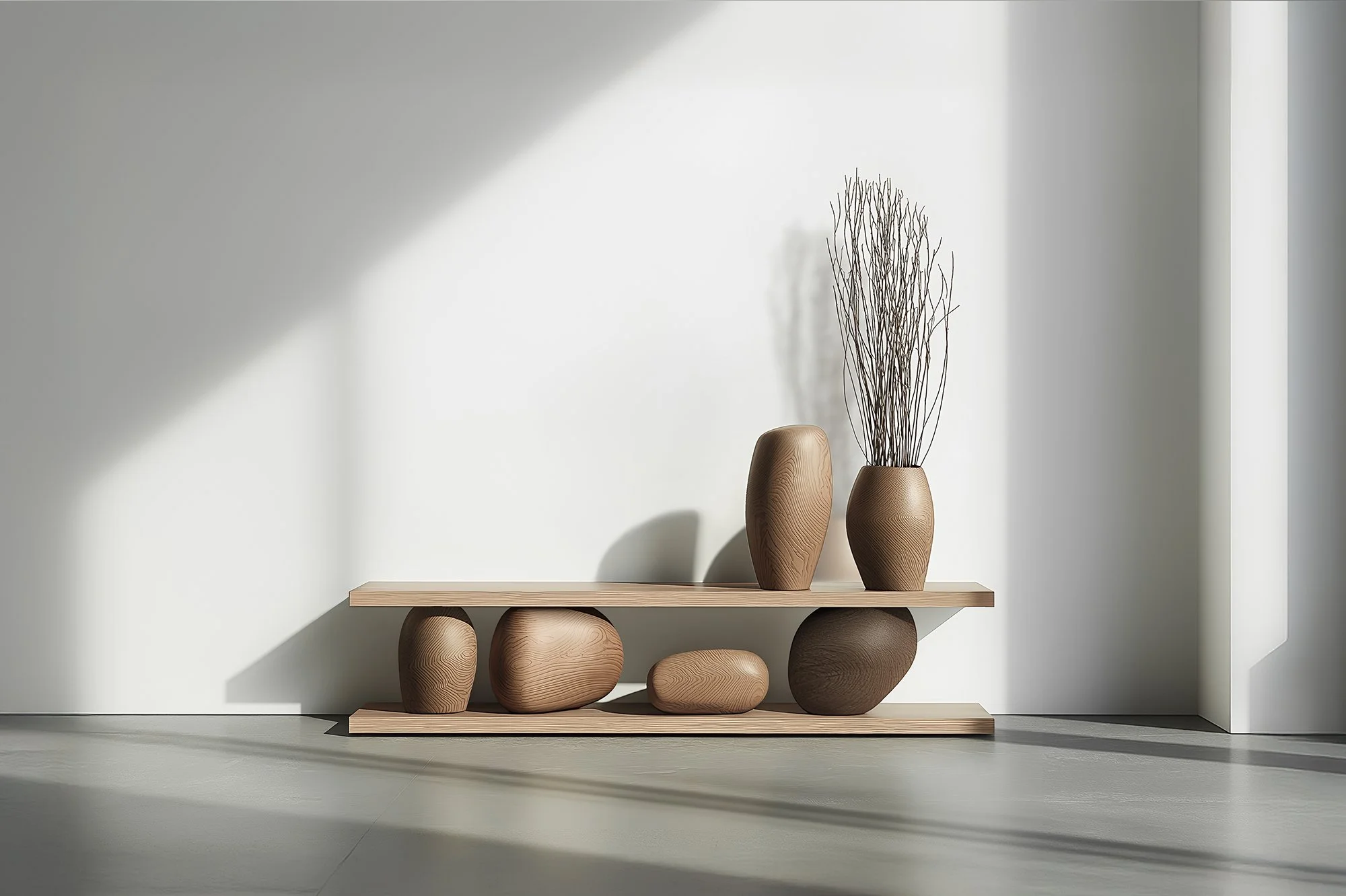 Solid Wood Console Table Sereno No22, Contemporary Furniture by NONO — 2.jpg