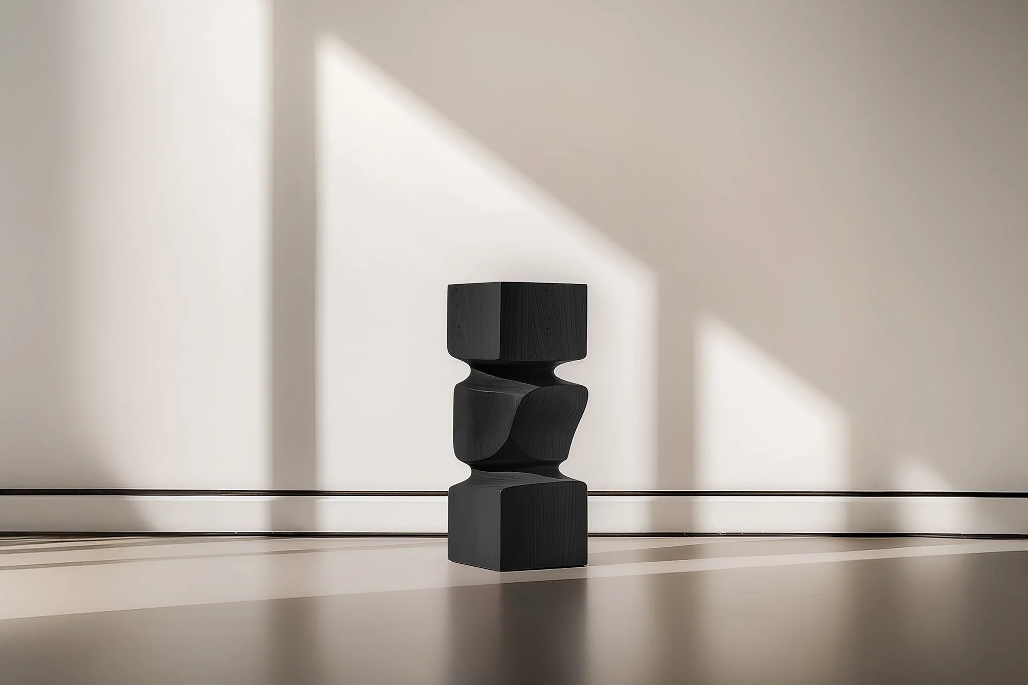 Socle No113 Side Table, Contemporary Wooden Piece by NONO — 5.jpg