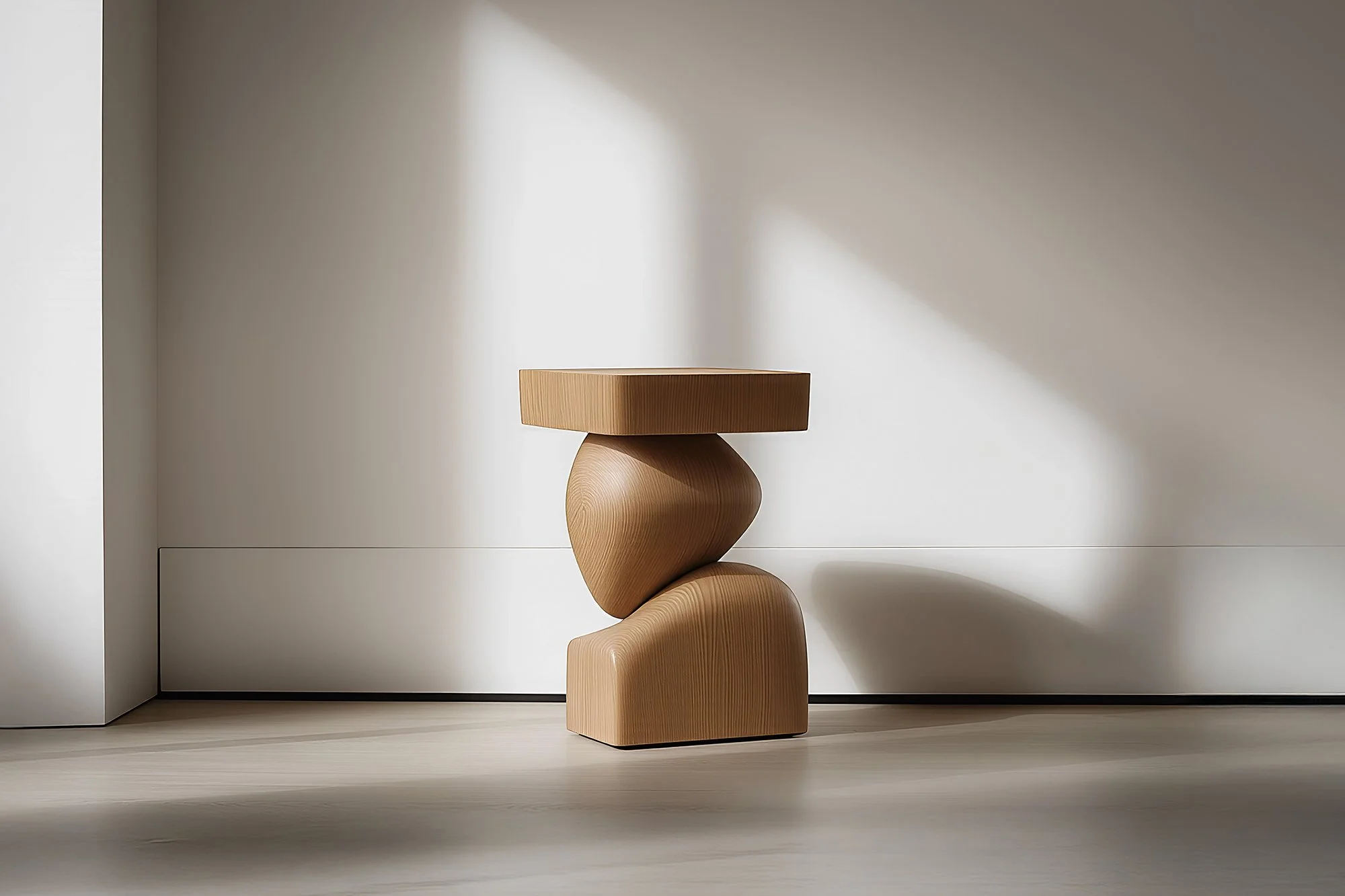 Socle No121 Stool, Solid Wood Modern Furniture by NONO — 2.jpg