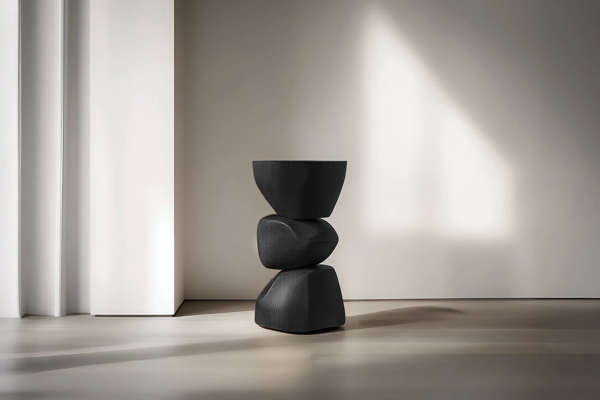 Socle No103 Wooden Stool, Minimal Contemporary Furniture by NONO — 5.jpg