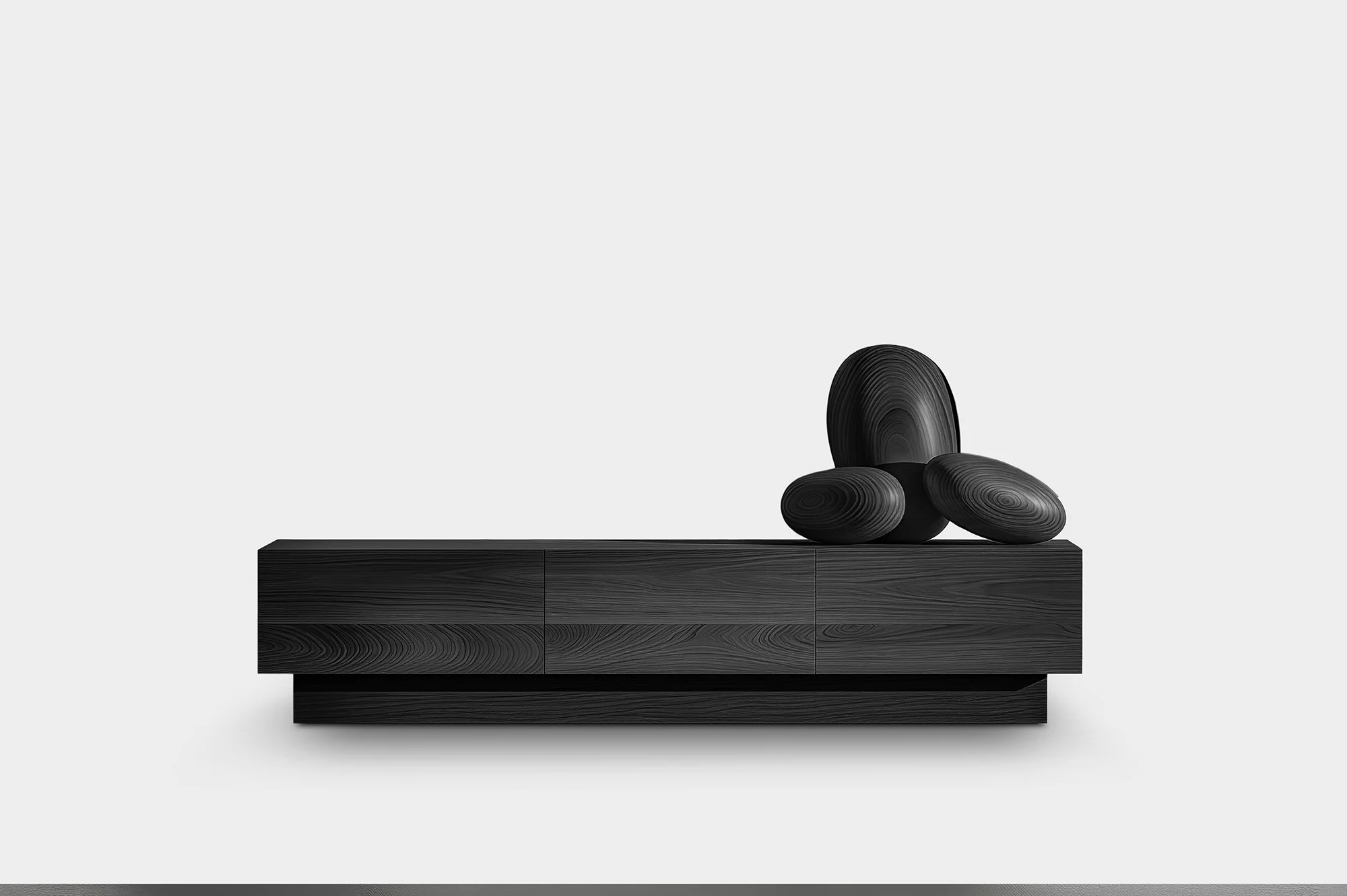 Solid Wood Console Table, Sereno No55 Minimal Design by Joel Escalona — 4.jpg