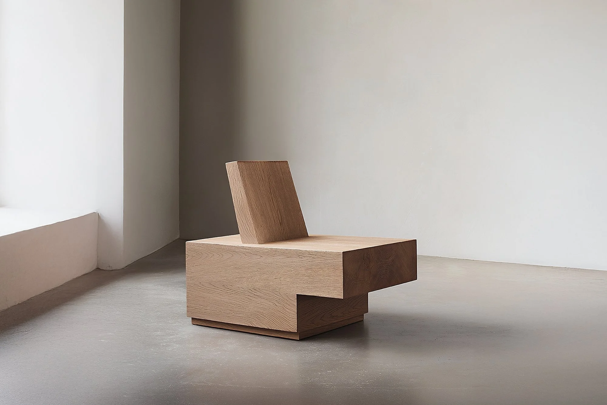 Muted by NONO No40 Solid Oak Chair Minimalist Luxury — 4.jpg