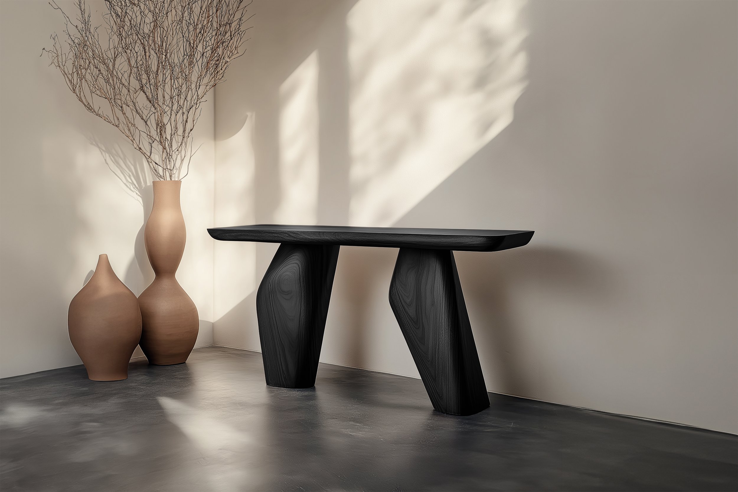 Solace No1 Console Table – Sculptural Wood Form, Design by Joel Escalona — 5.jpg