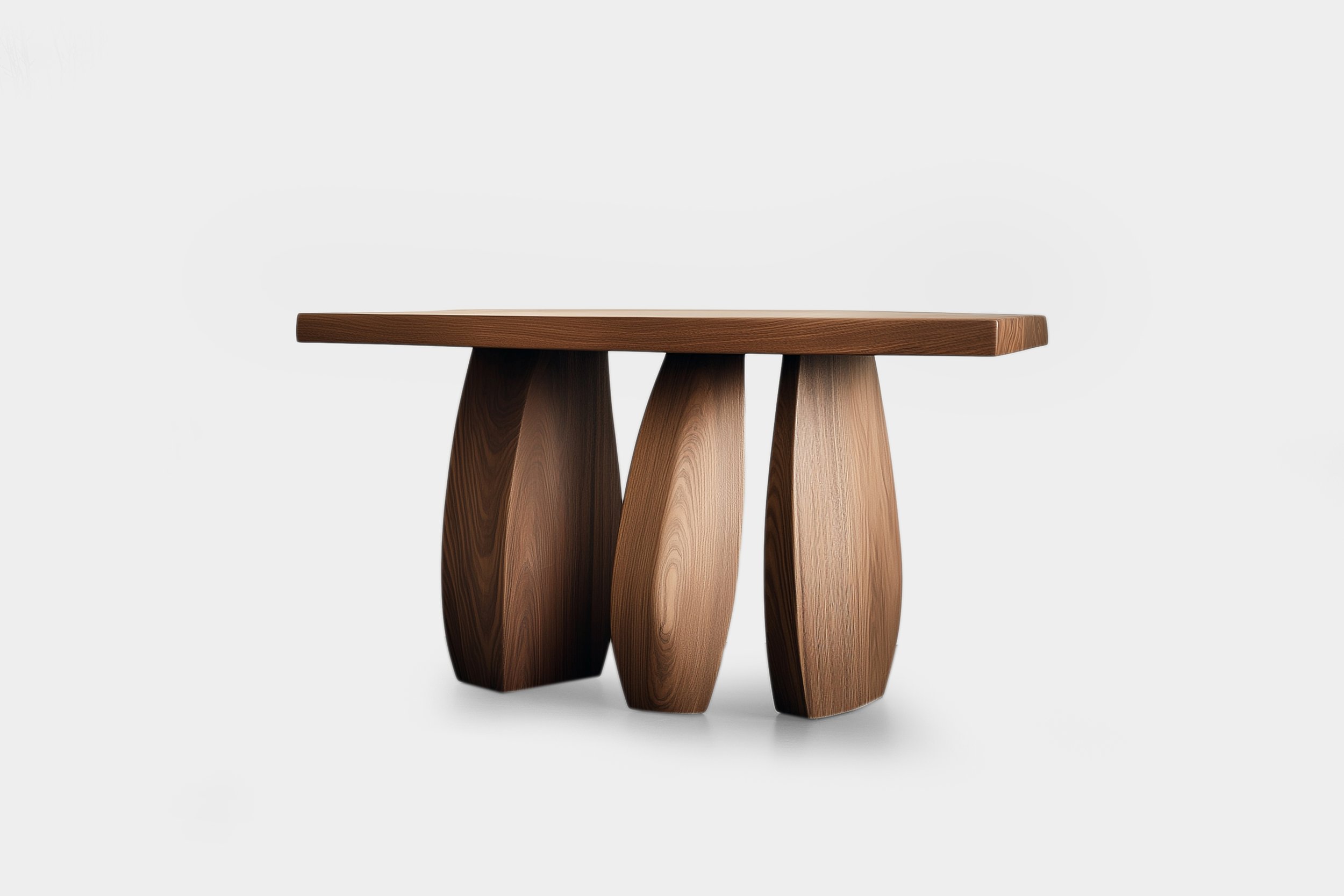 Solace No5 Console Table – Pebble-Like Legs in Wood, by NONO — 1.jpg
