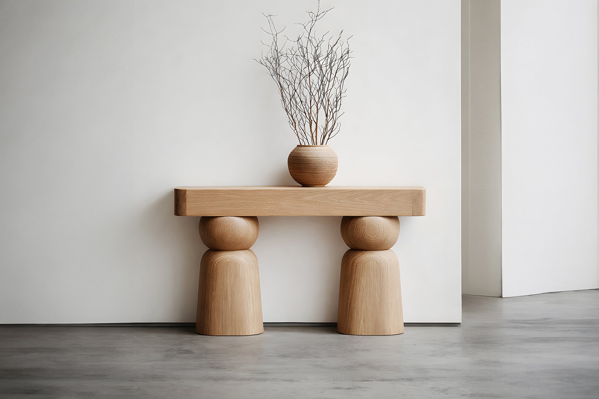 Socle No11 Sofa Table by NONO in Solid Wood — 5.jpg