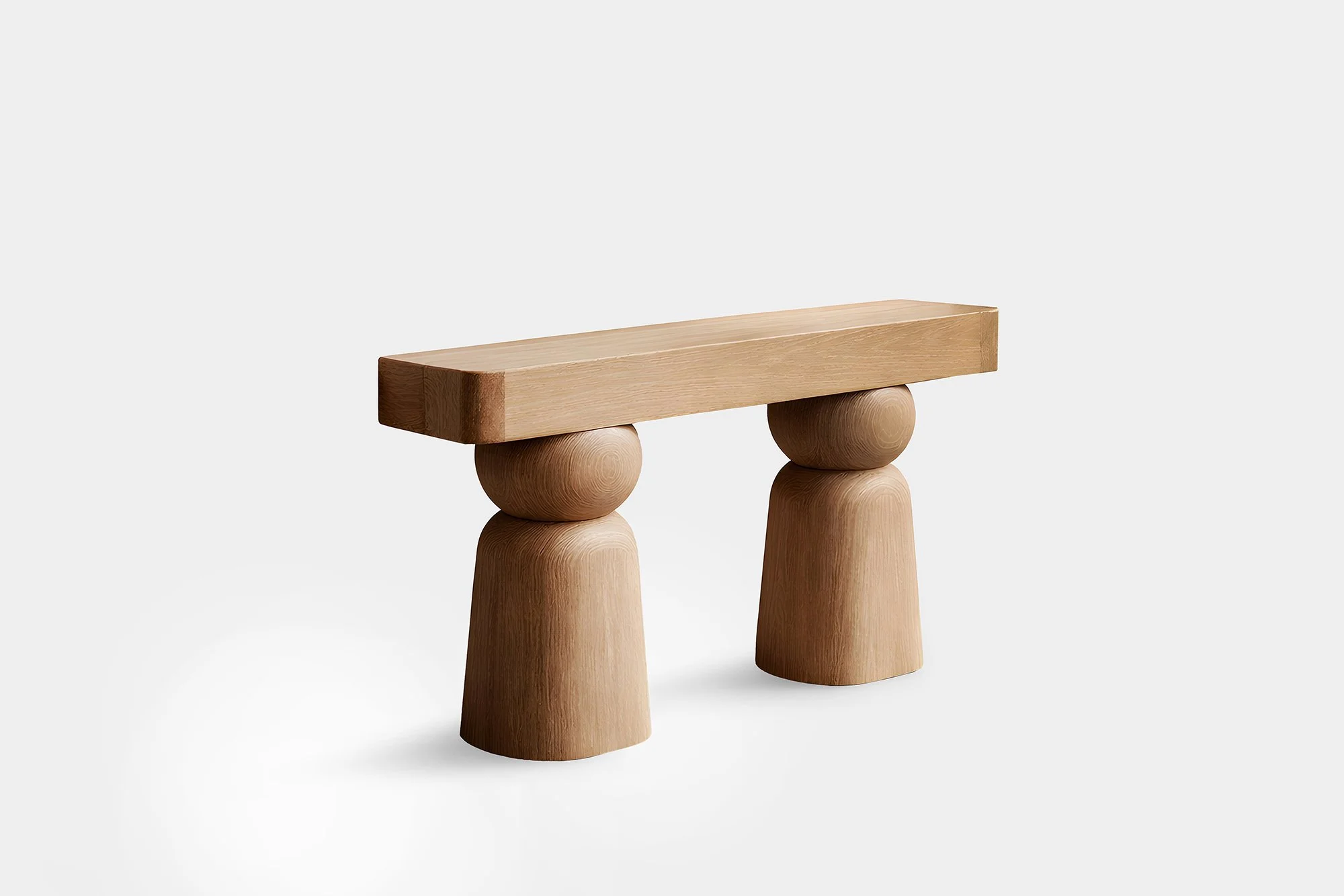Socle No11 Sofa Table by NONO in Solid Wood — 1.jpg