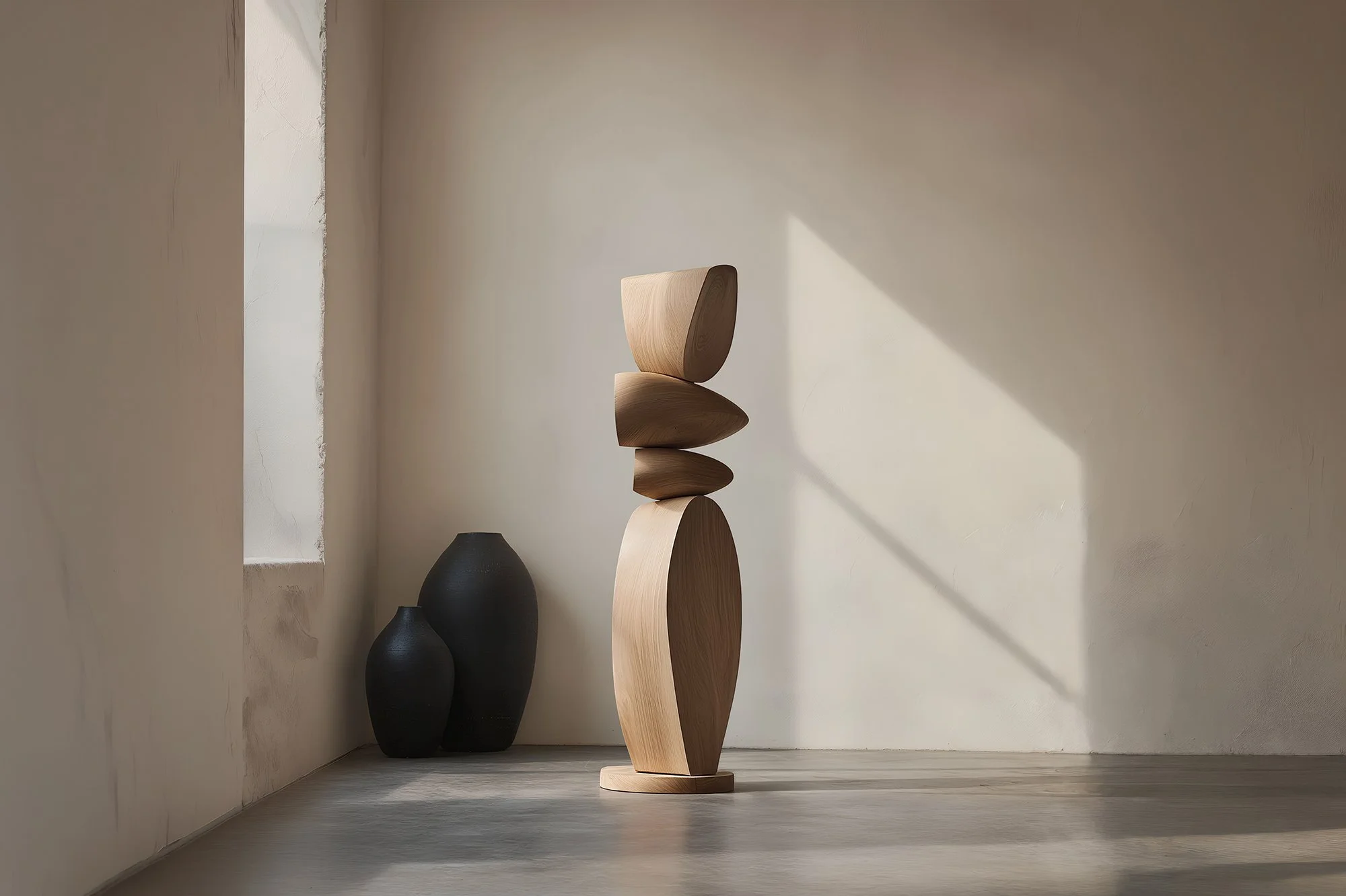 Still Stand No117 Sculptural Light Wood Totem with Modern Form — 3.jpg