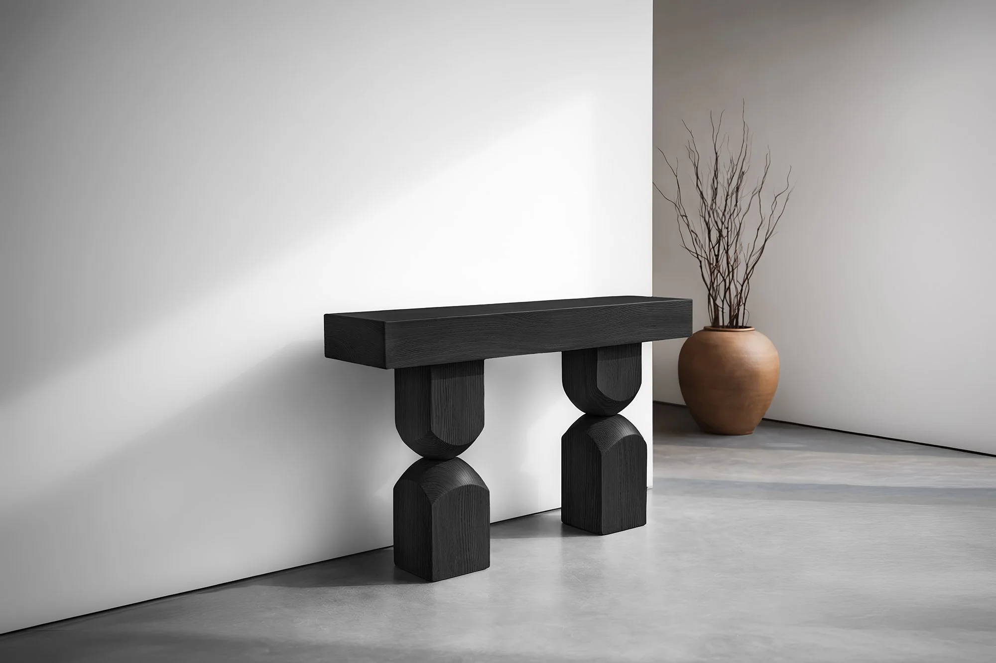 Socle No1 Architectural Console by NONO in Solid Wood — 8.jpg