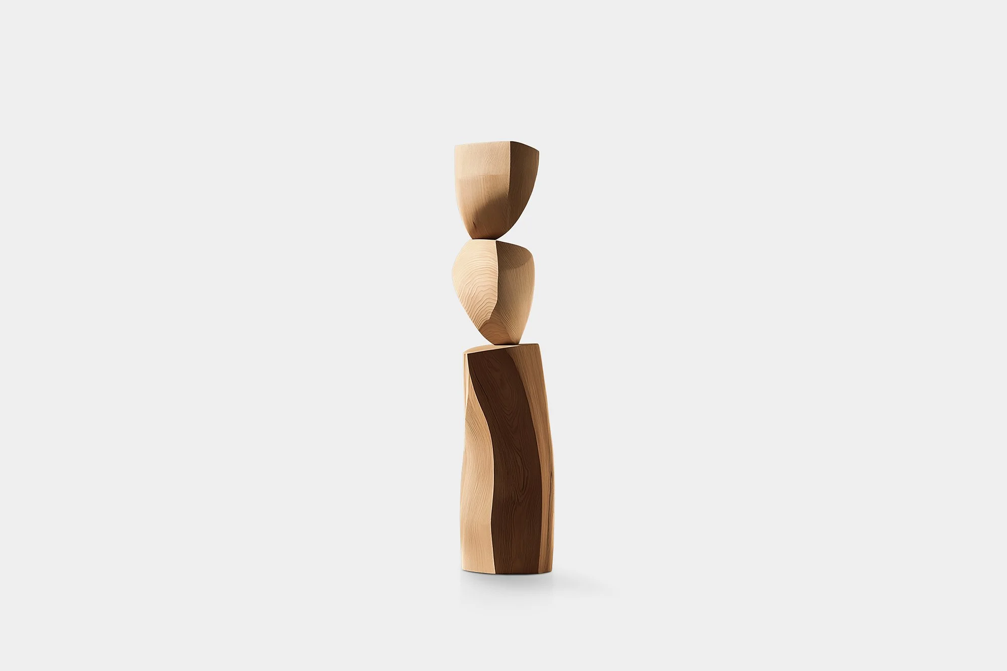 Elegant Abstract Wood Sculpture by NONO Still Stand No106 Collection — 1.jpg