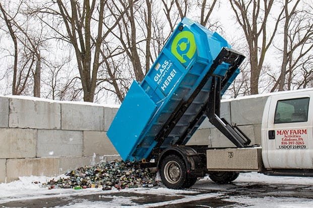  Glass collected by Prism will be sent to CAP Glass Recycling in Westmoreland County, Pennsylvania. CAP provides furnace-ready cullet to glass manufacturers. 